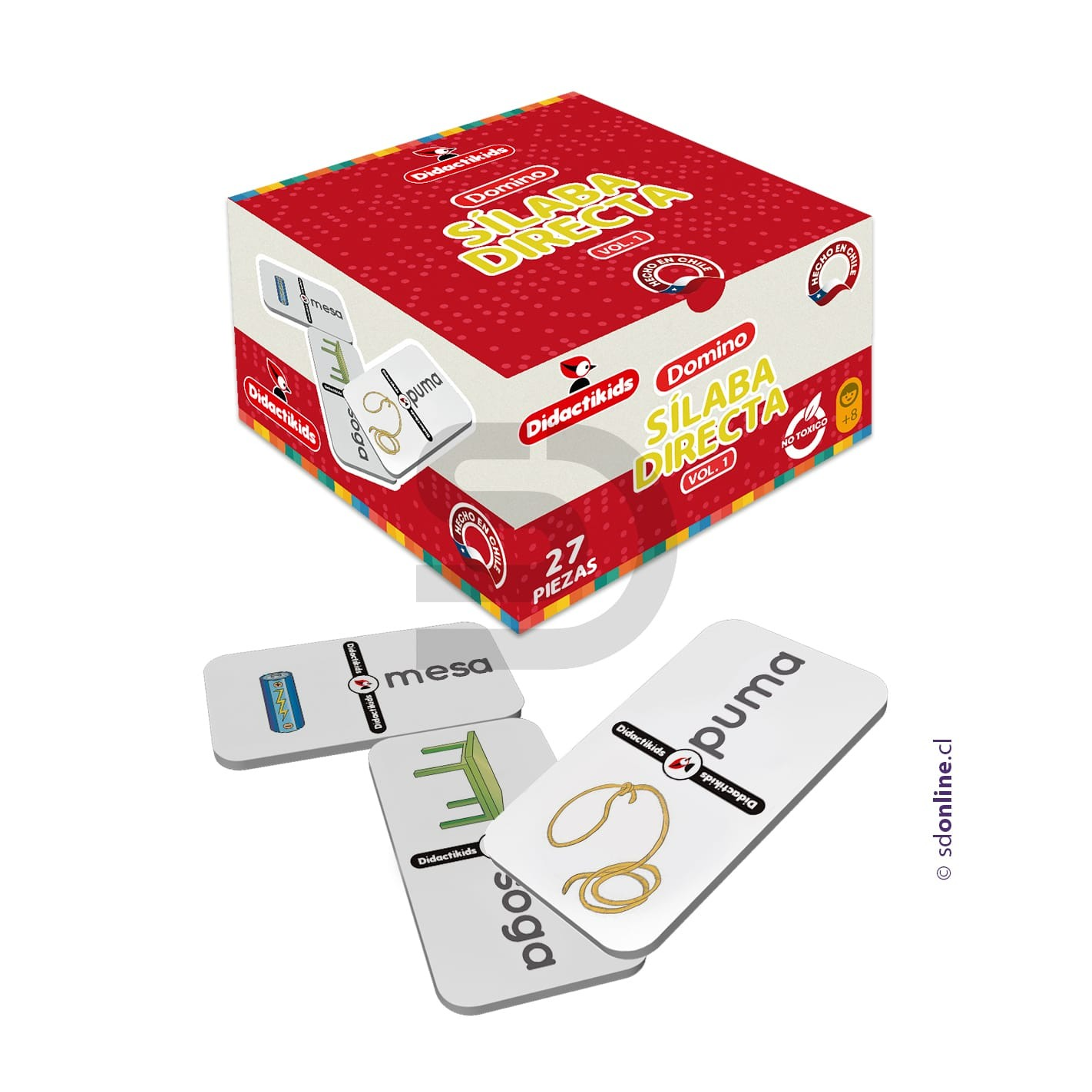 Dominó de silaba directa - Vol 1 1