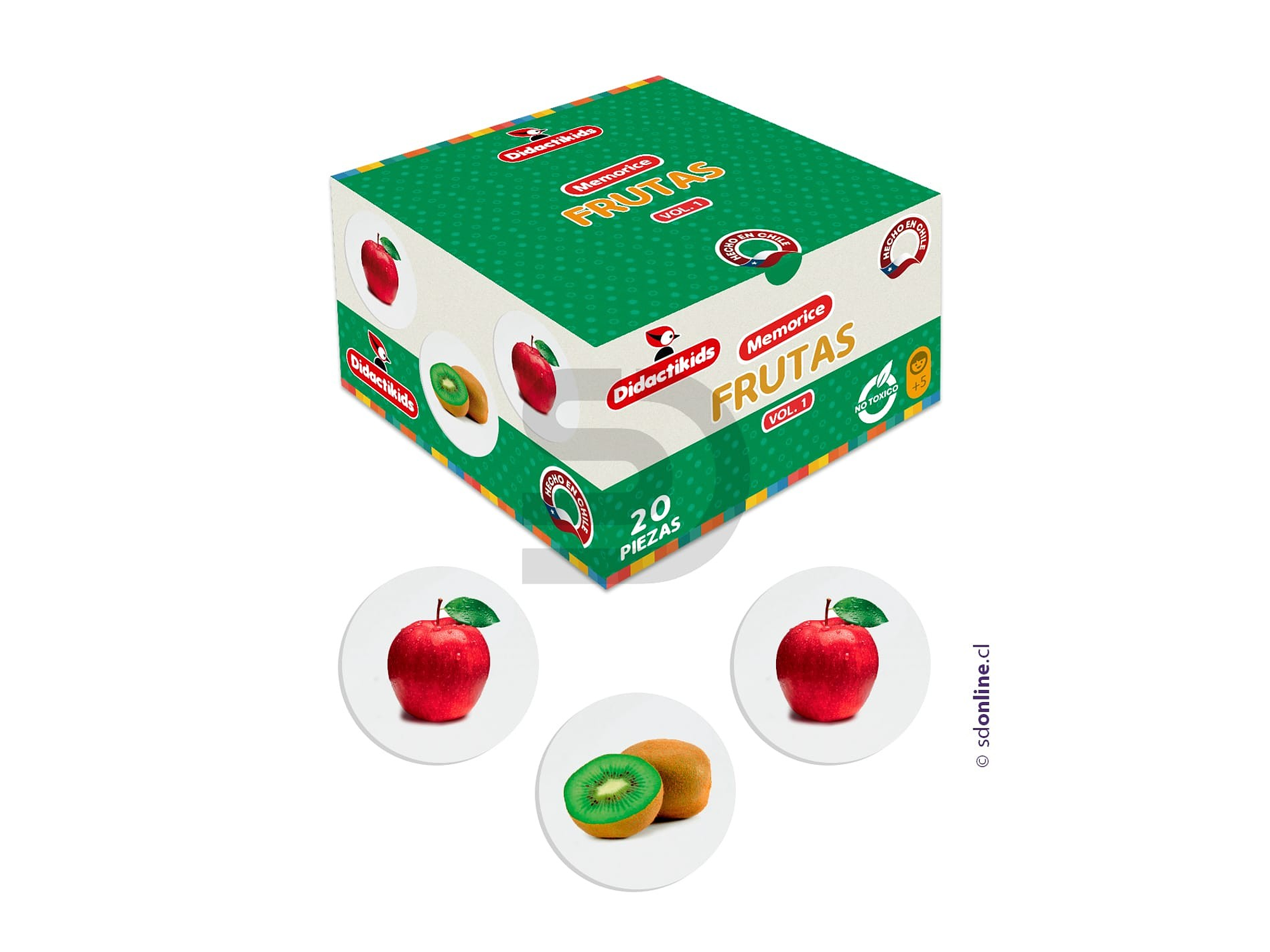 Memorice de frutas 1