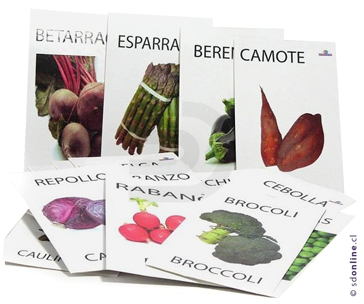 Naipe de verduras