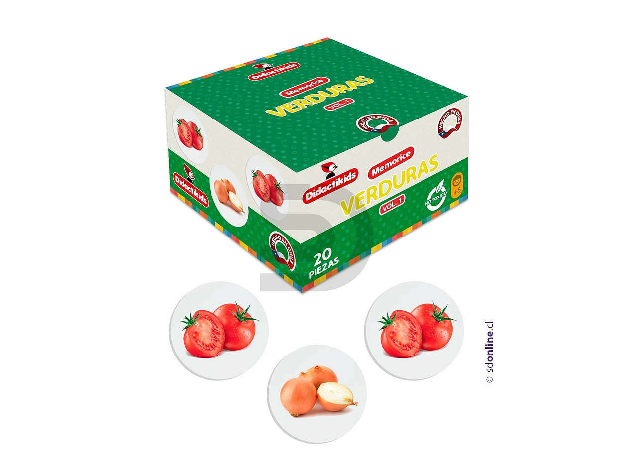 Memorice de verduras 1