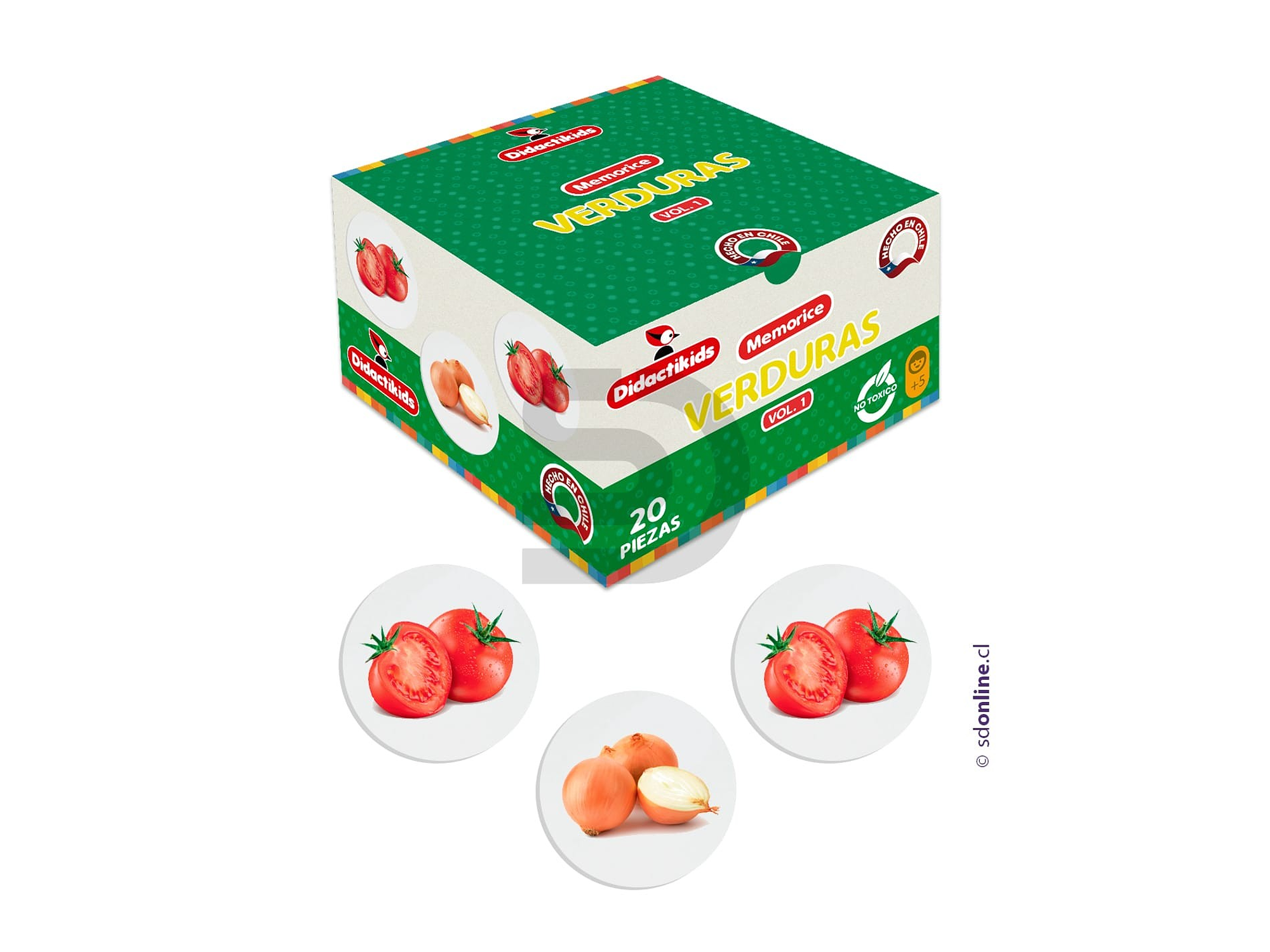 Memorice de verduras 1