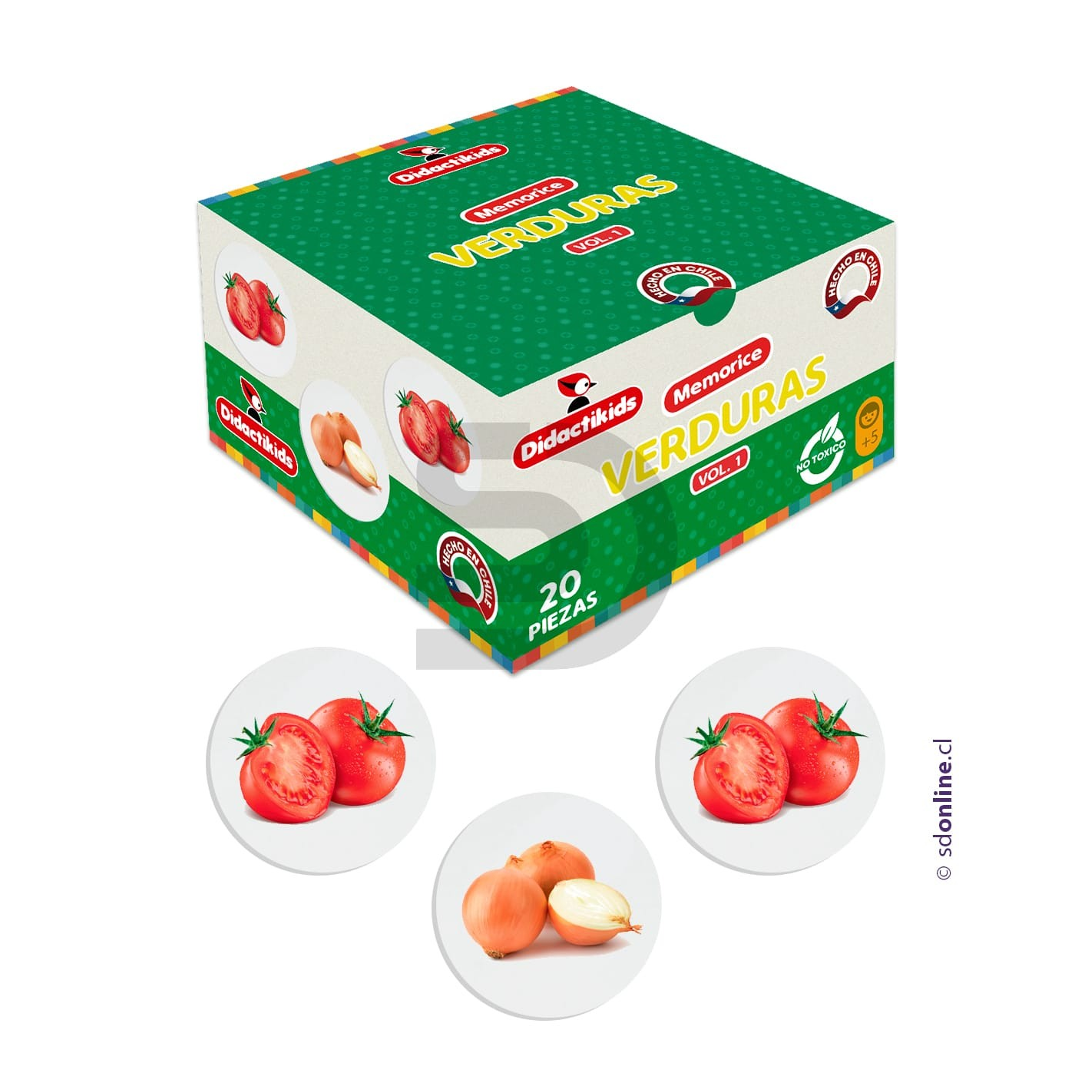 Memorice de verduras 1