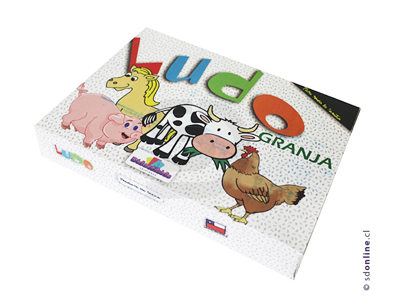 Ludo infantil animales granja 1