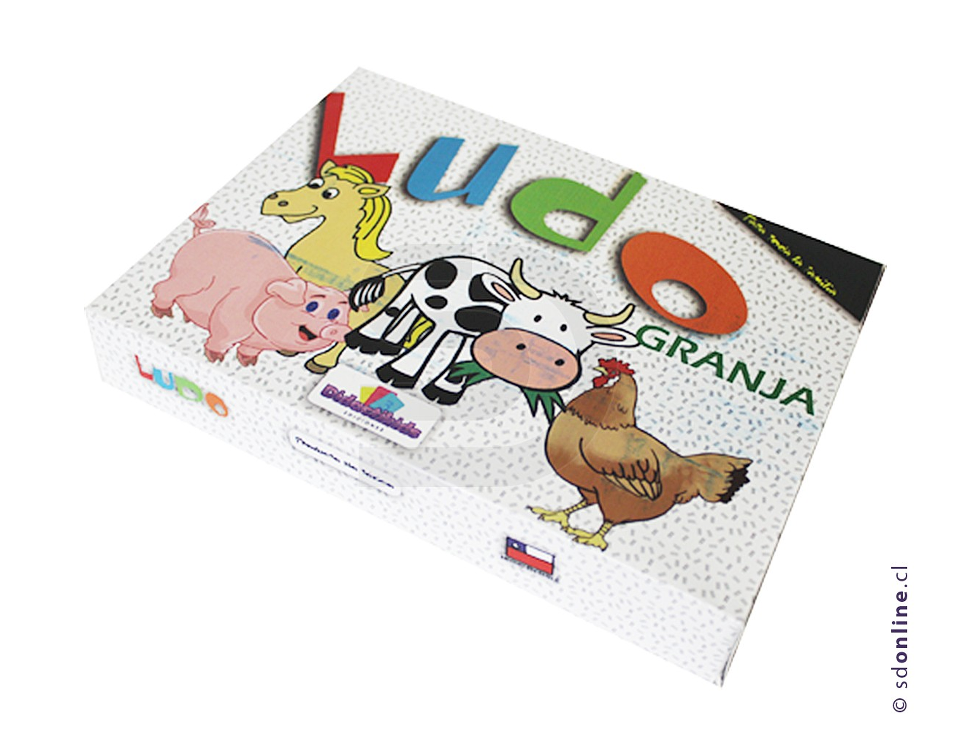 Ludo infantil animales granja 1