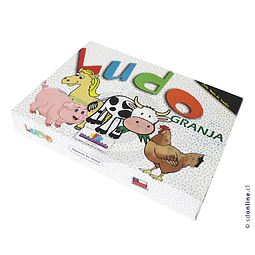 Ludo infantil animales granja