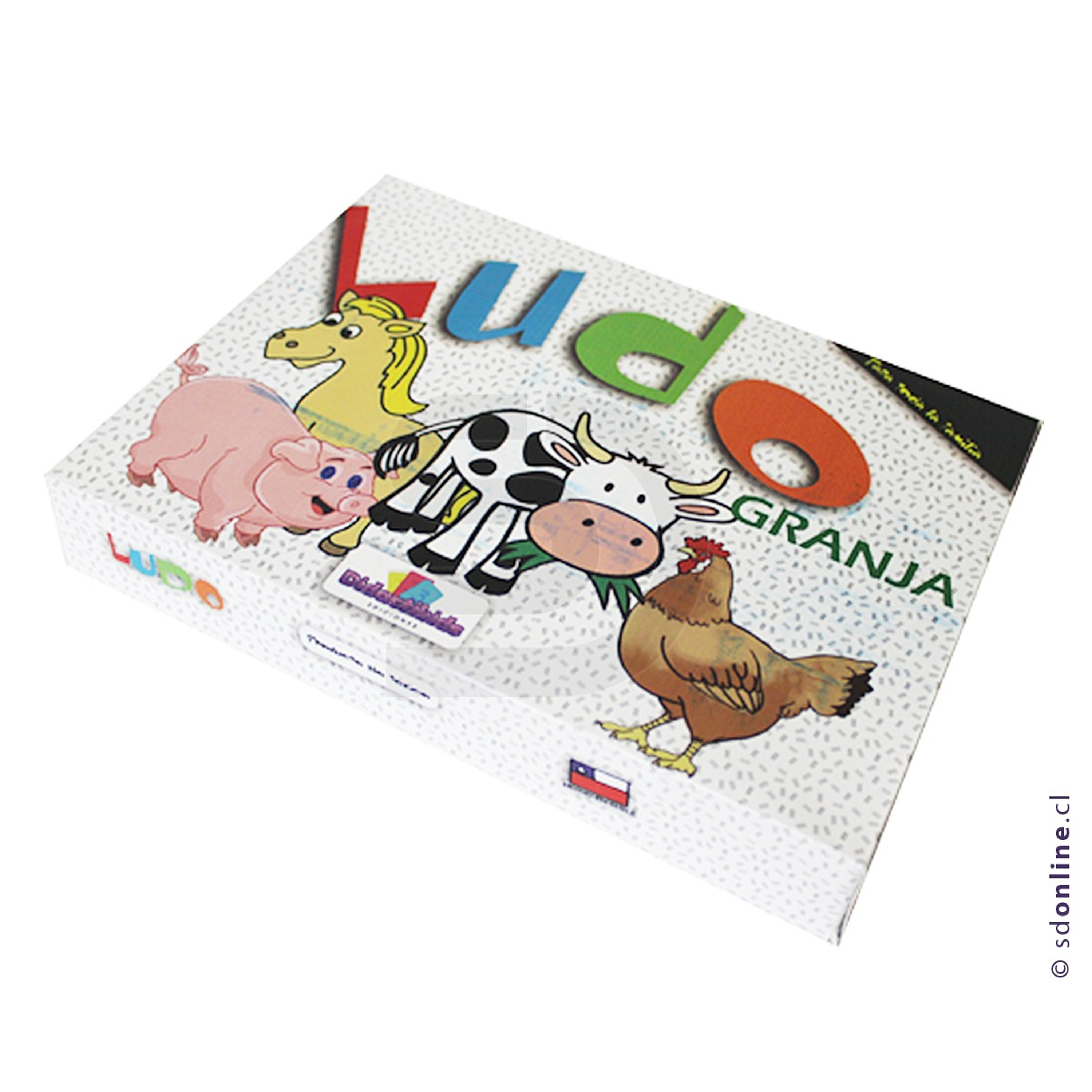 Ludo infantil animales granja 1