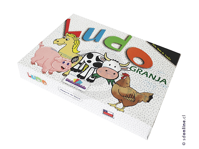 Ludo infantil animales granja 1