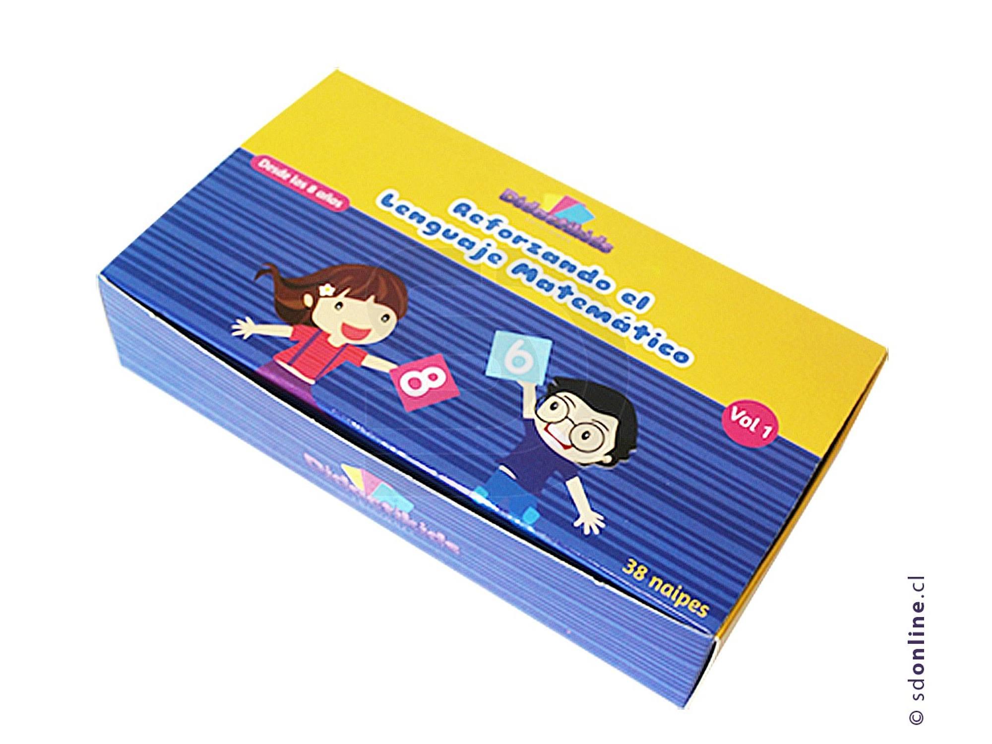 Naipe reforzando el lenguaje matematico - Vol 1 1