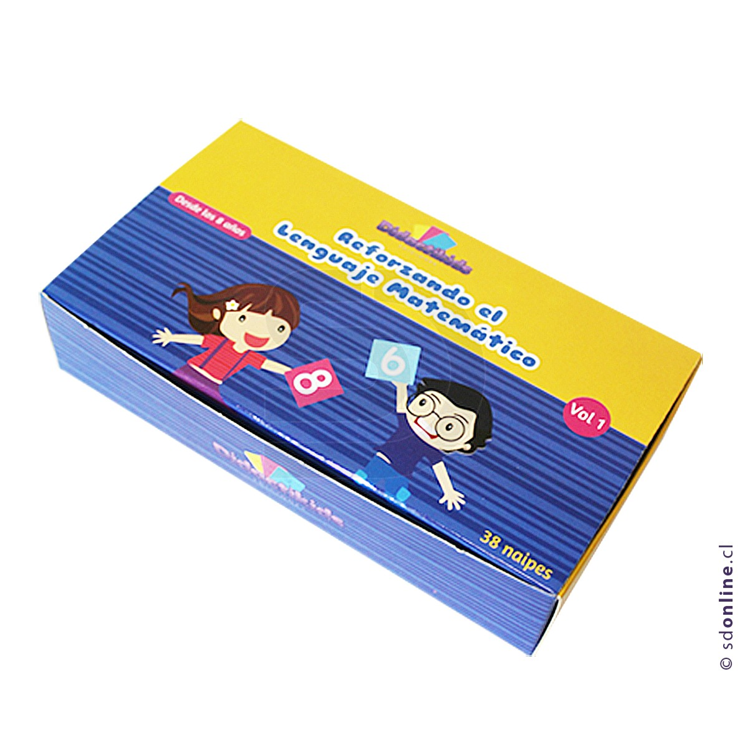 Naipe reforzando el lenguaje matematico - Vol 1 1