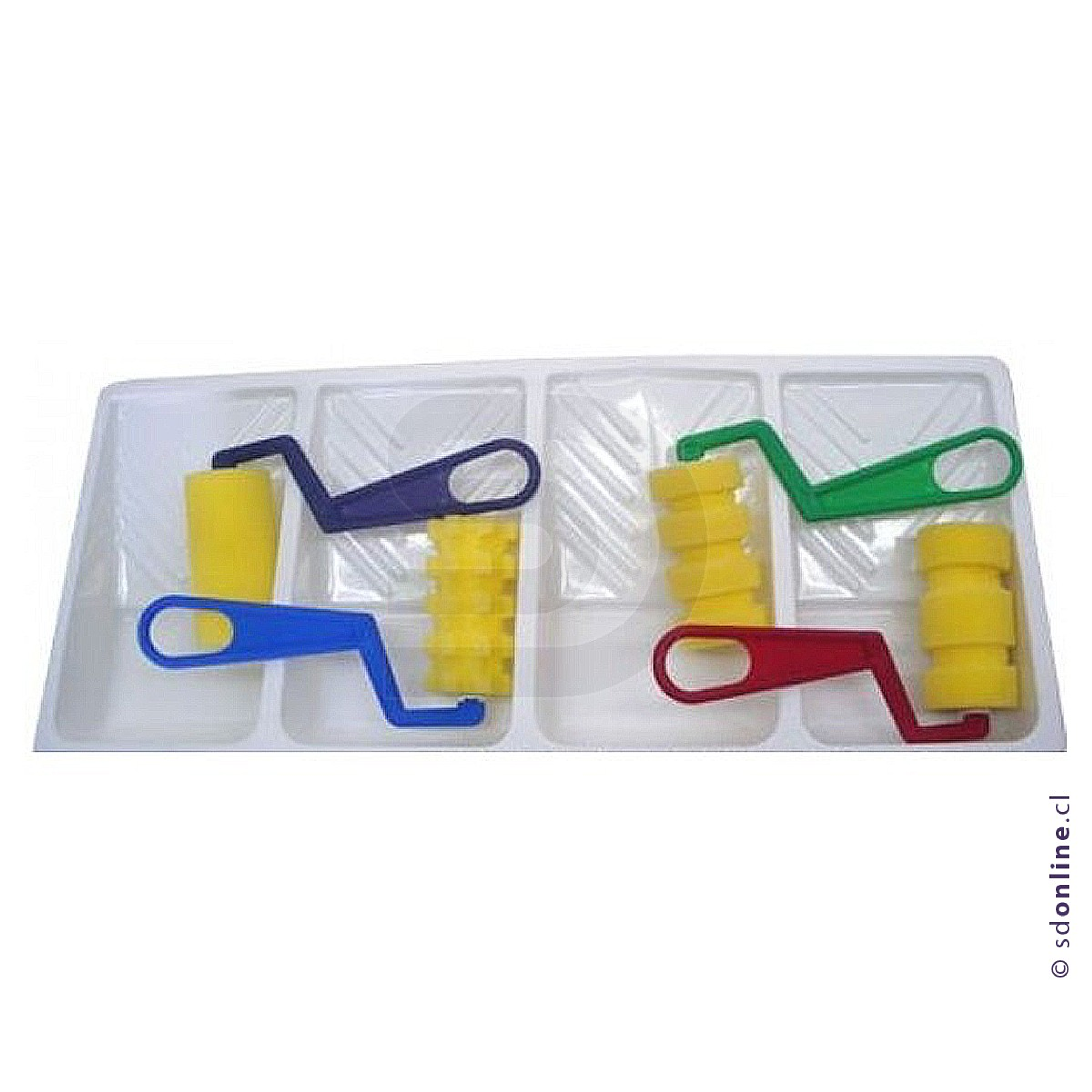 Rodillo con texturas 1