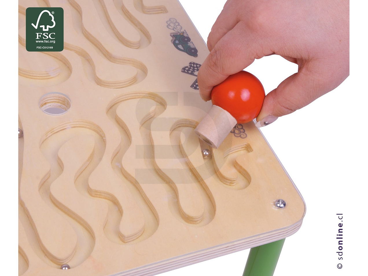 Laberinto recorrido magnético 3