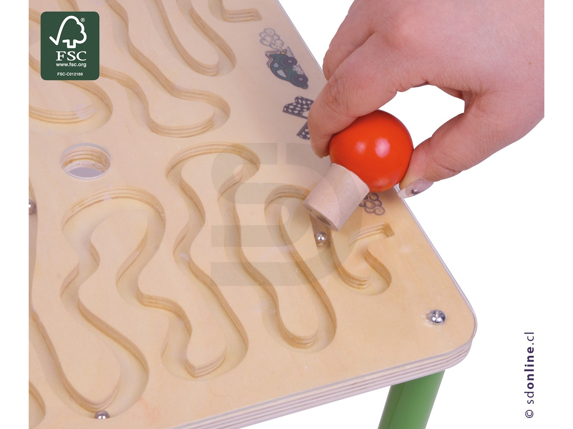 Laberinto recorrido magnético 3