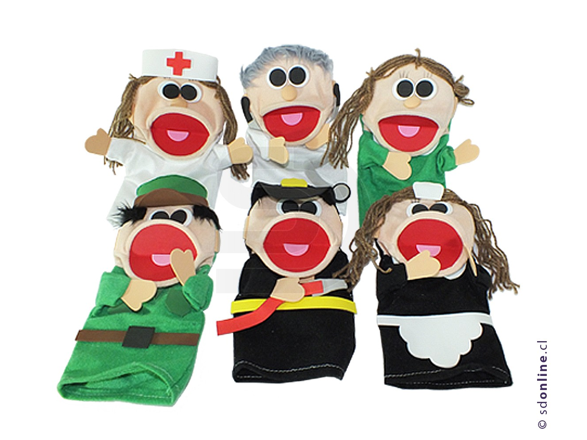 Títeres profesiones y oficios - Vol 1 1