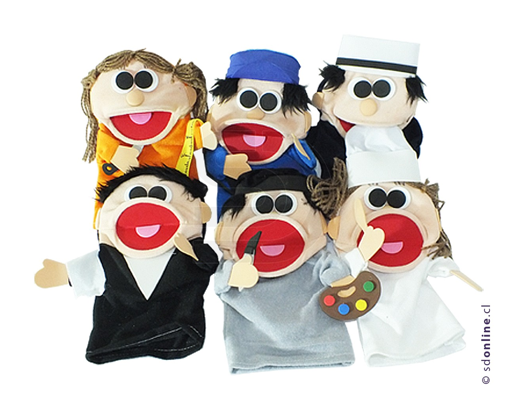 Títeres profesiones y oficios - Vol 2 1