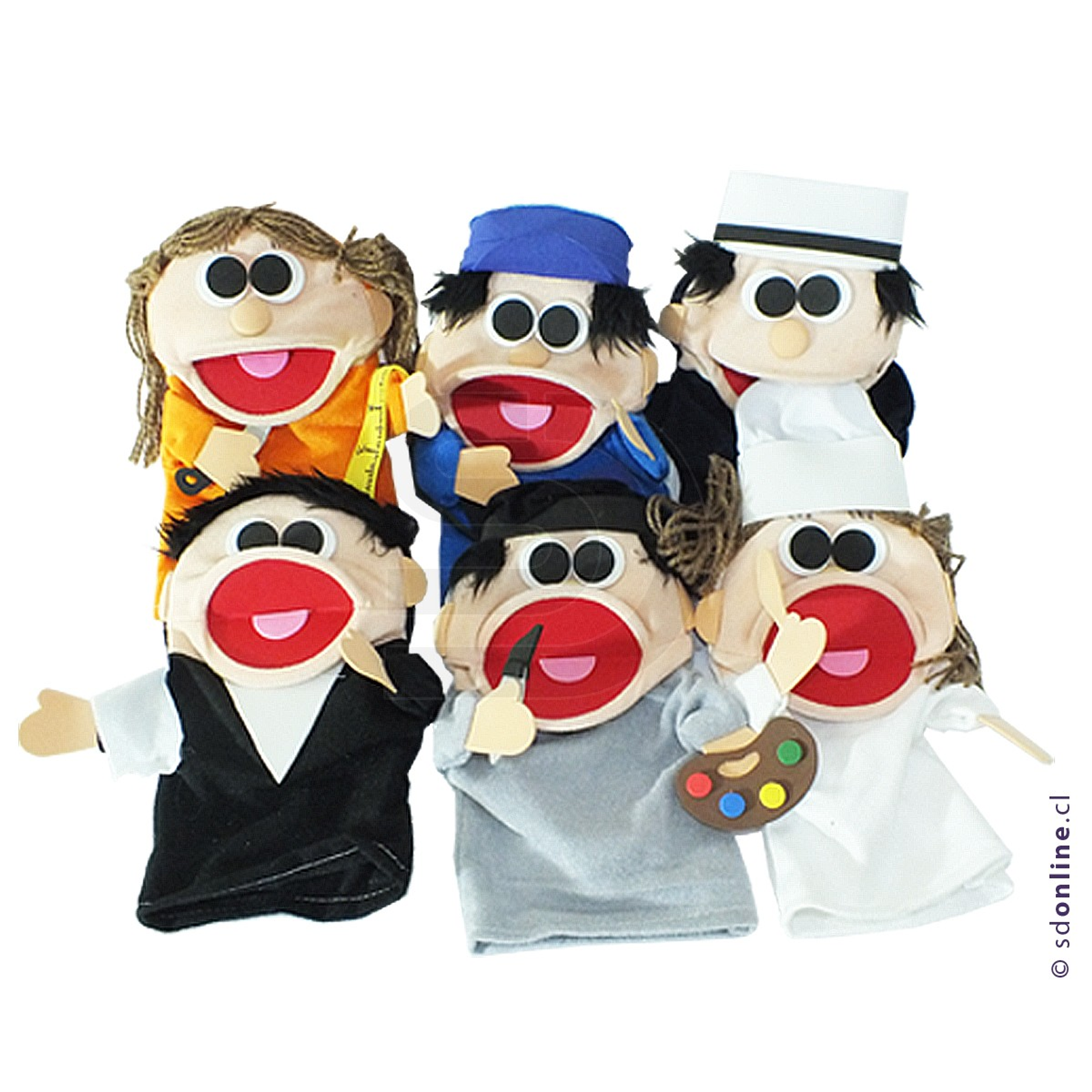 Títeres profesiones y oficios - Vol 2 1