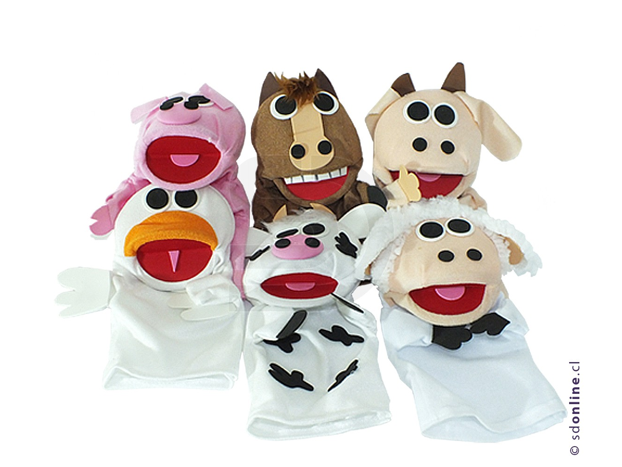 Títeres animales granja 4