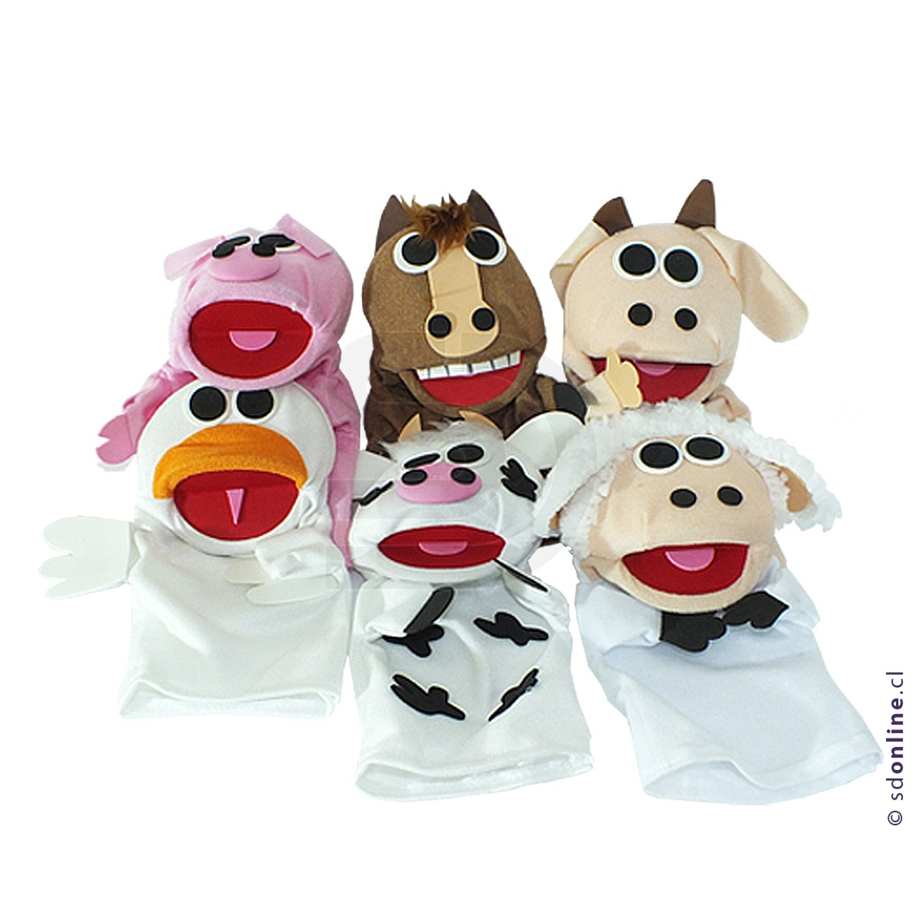 Títeres animales granja 4