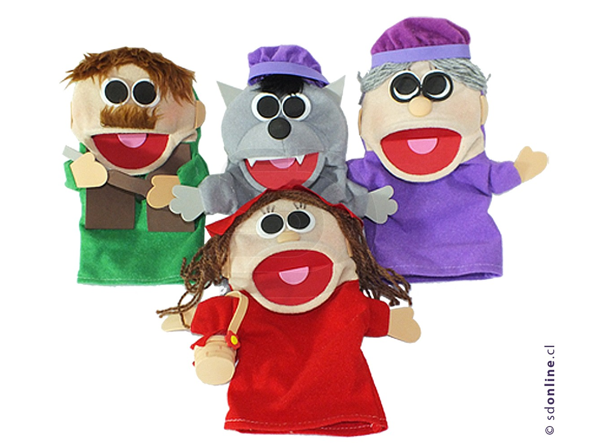 Títeres cuento Caperucita Roja 1