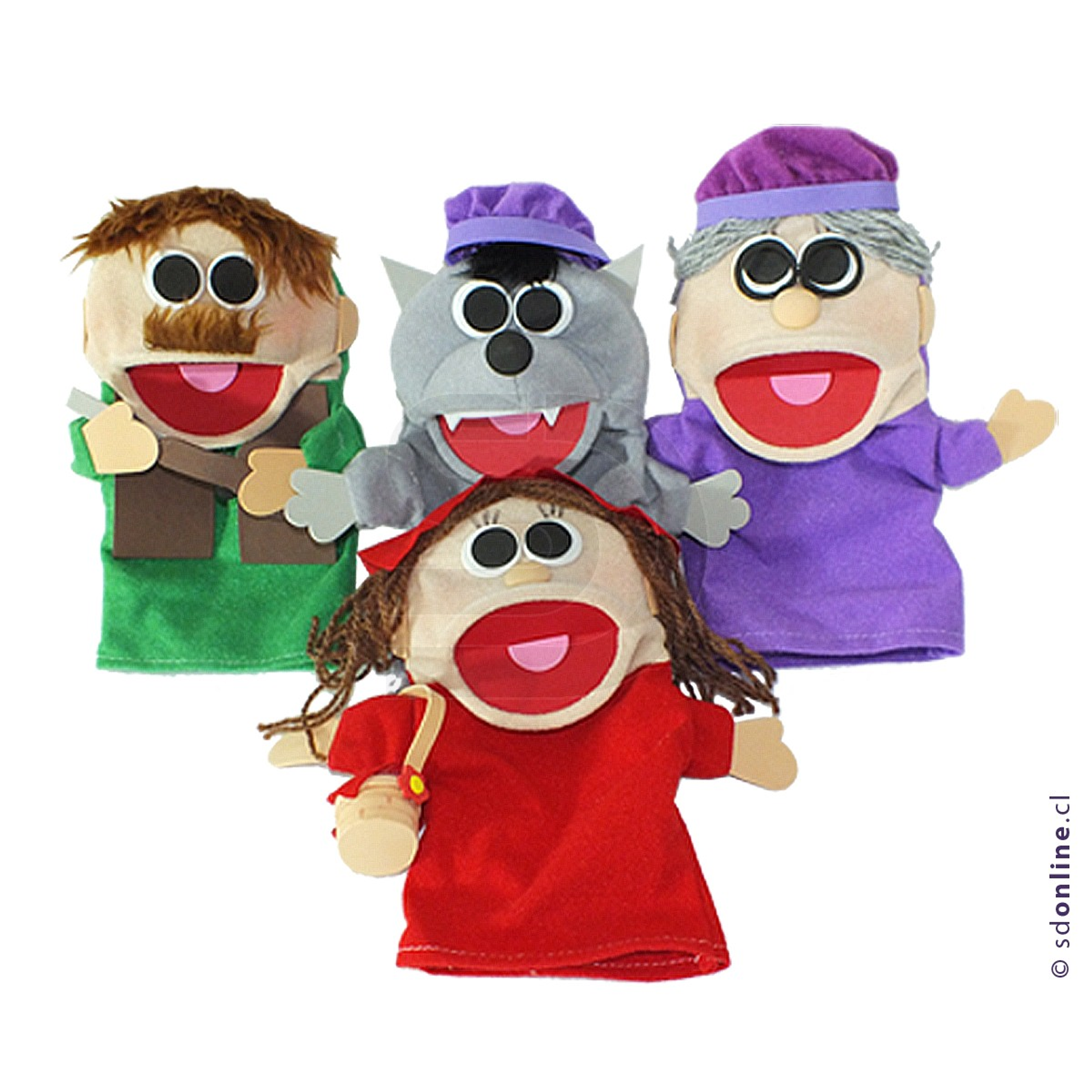 Títeres cuento Caperucita Roja 1