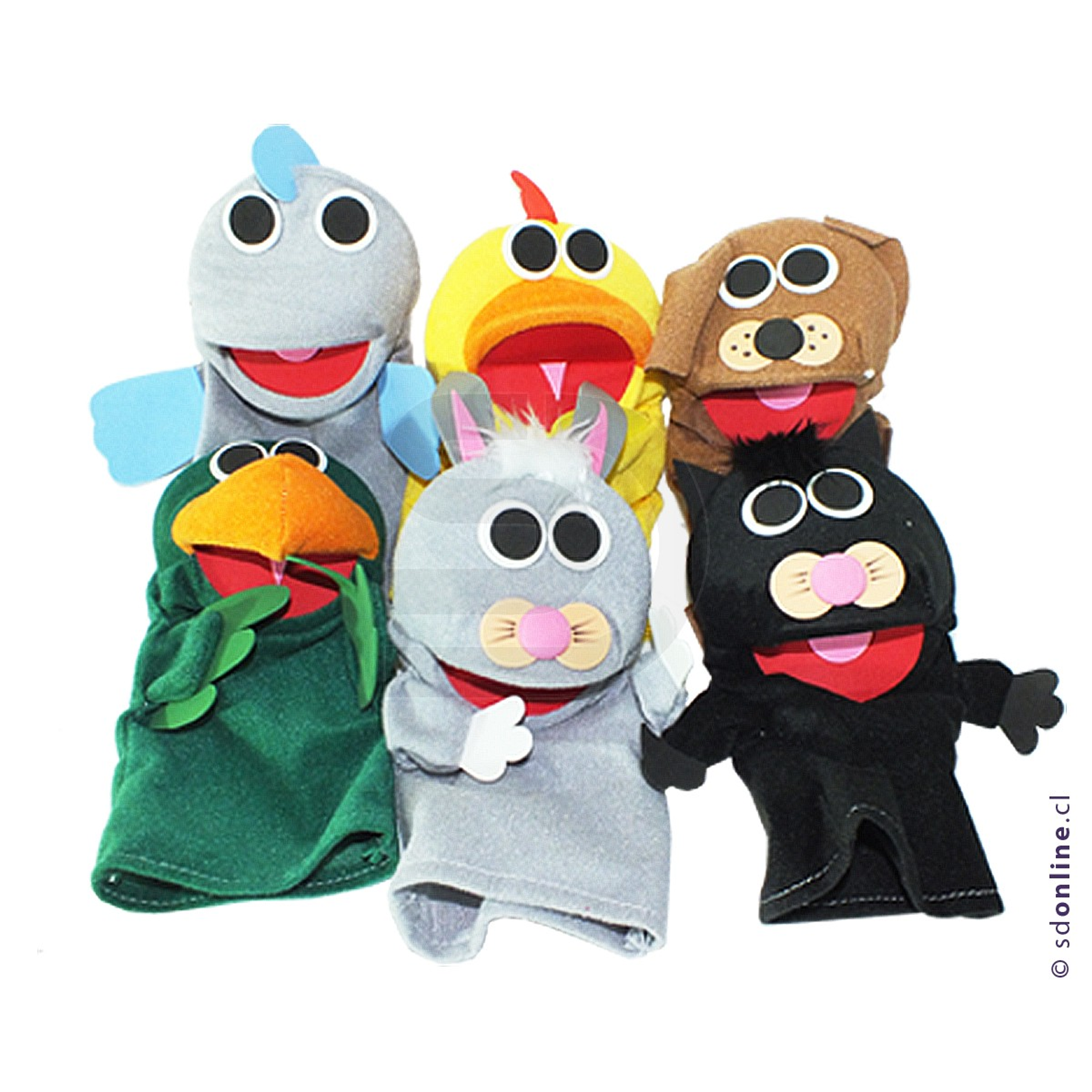 Títeres animales domésticos 1