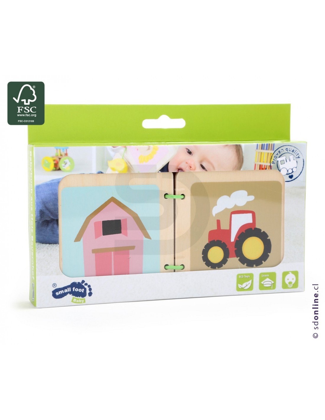 Libro para bebés la granja