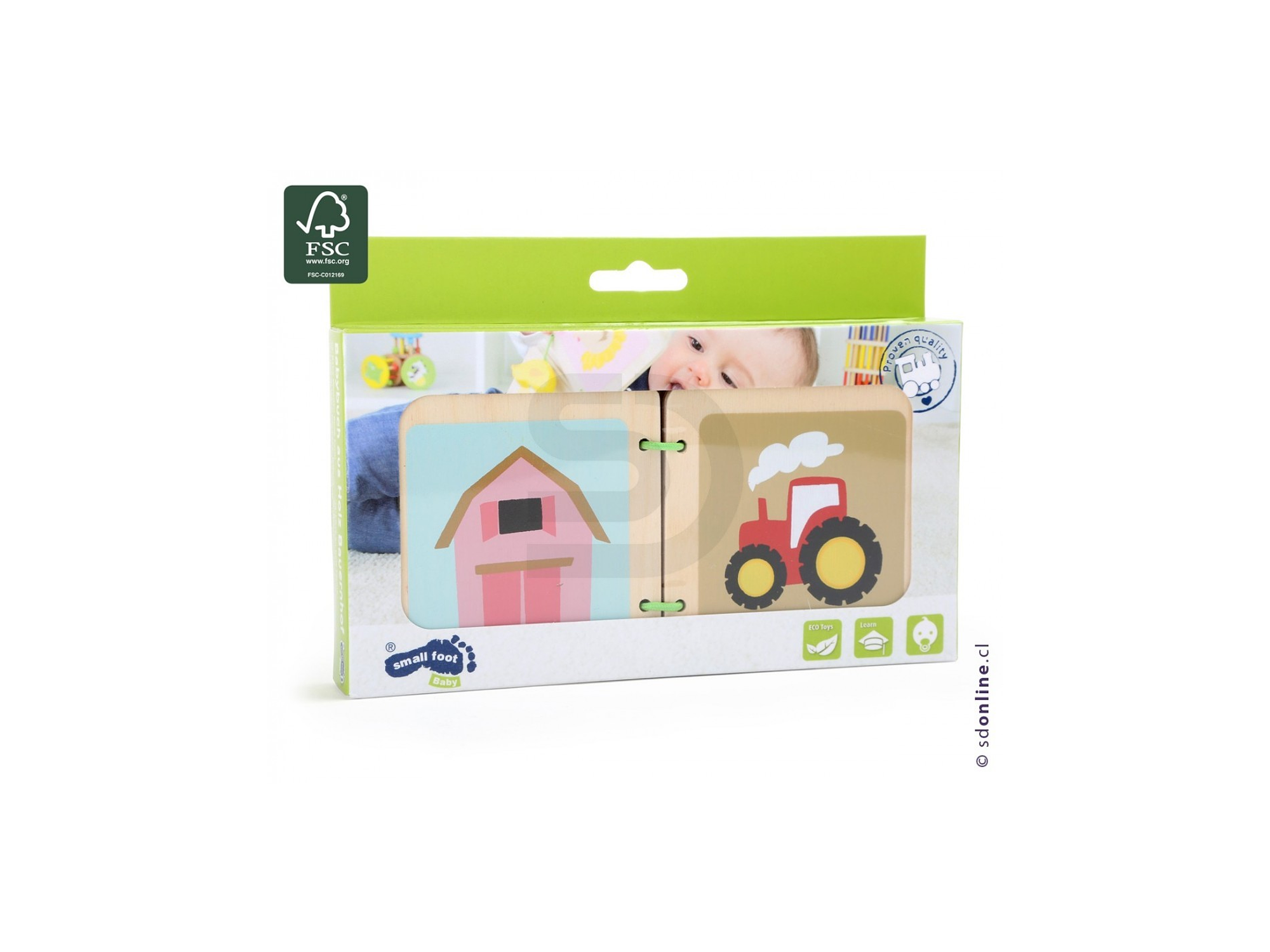 Libro para bebés la granja 1