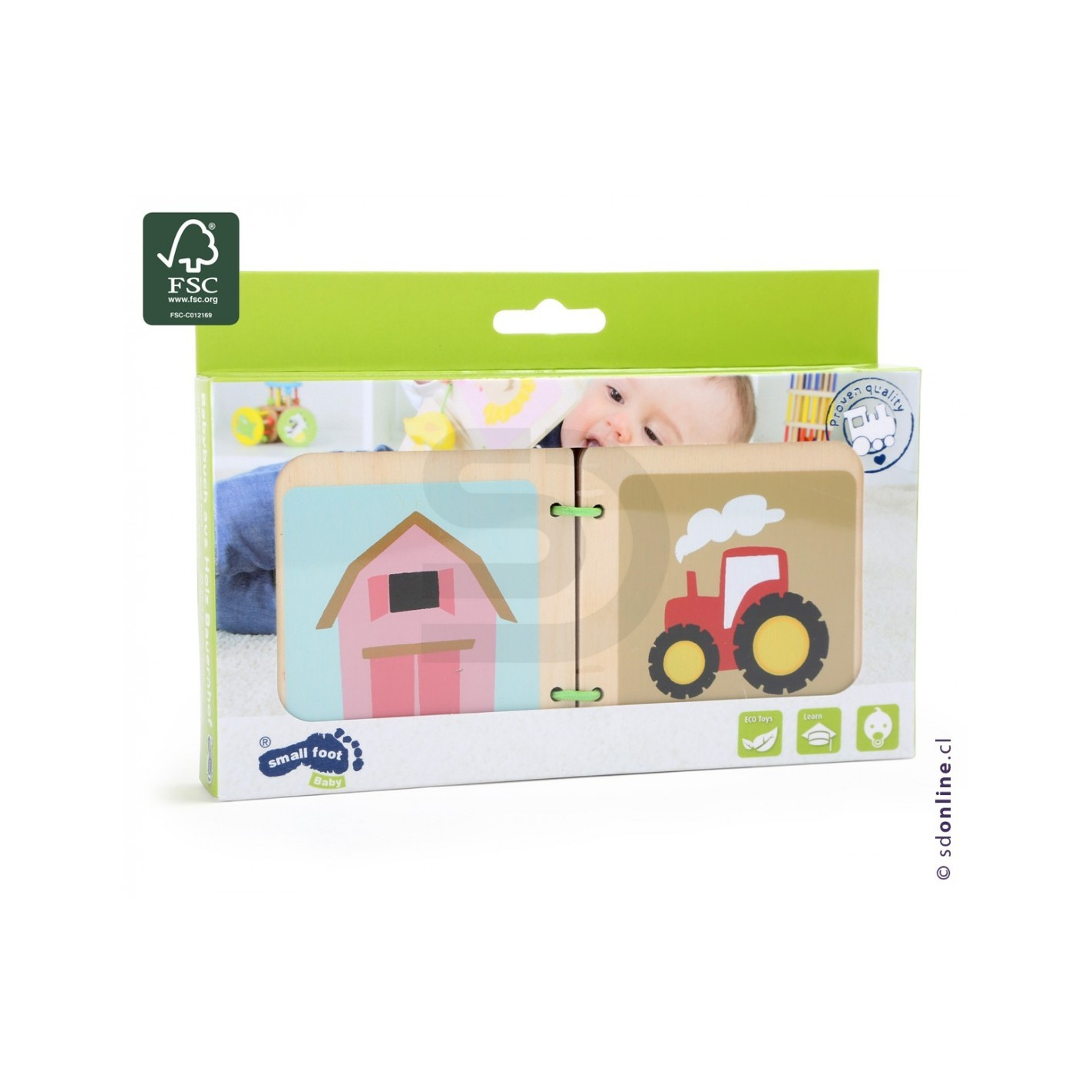 Libro para bebés la granja 1