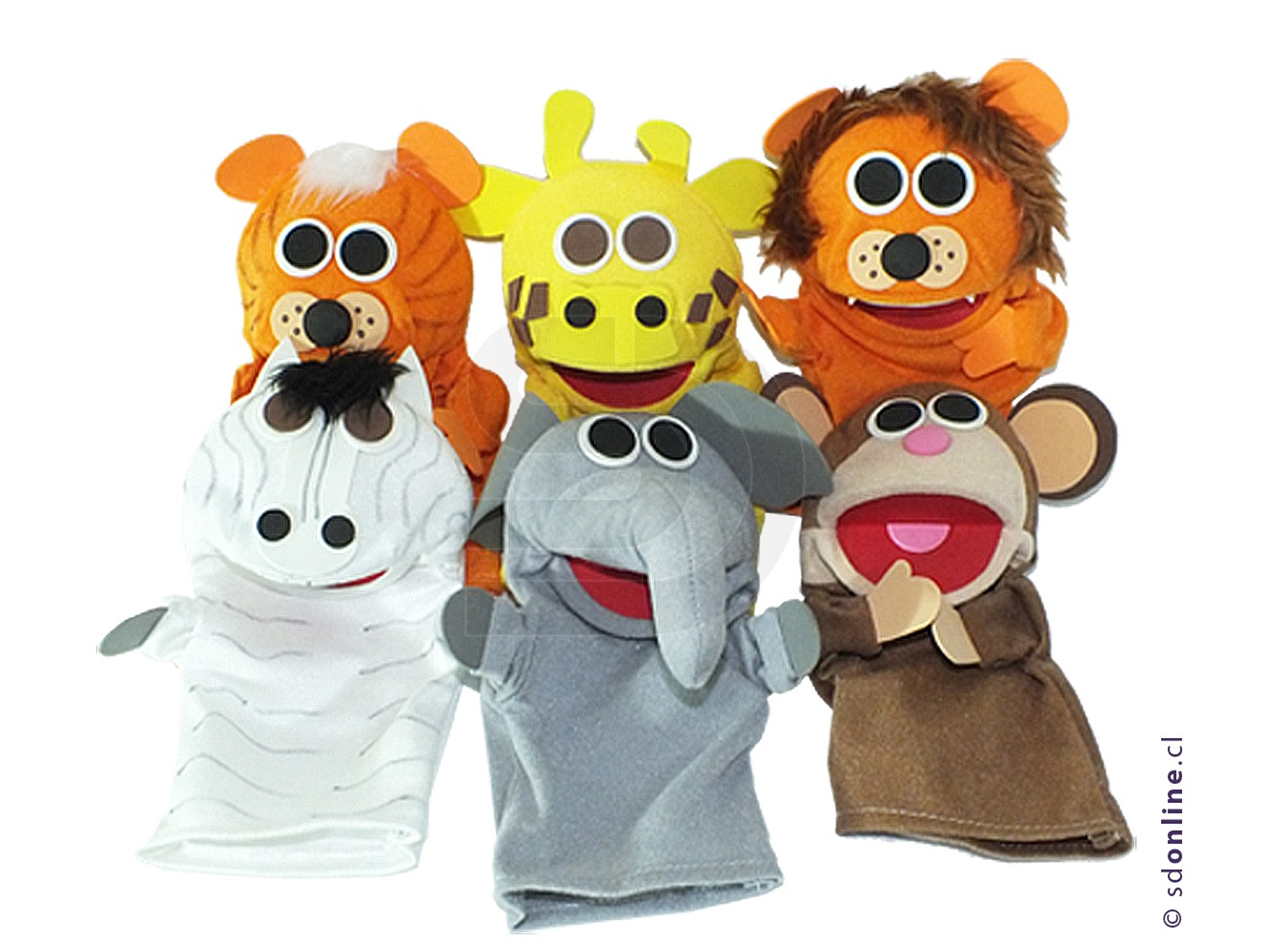 Títeres animales selva 1