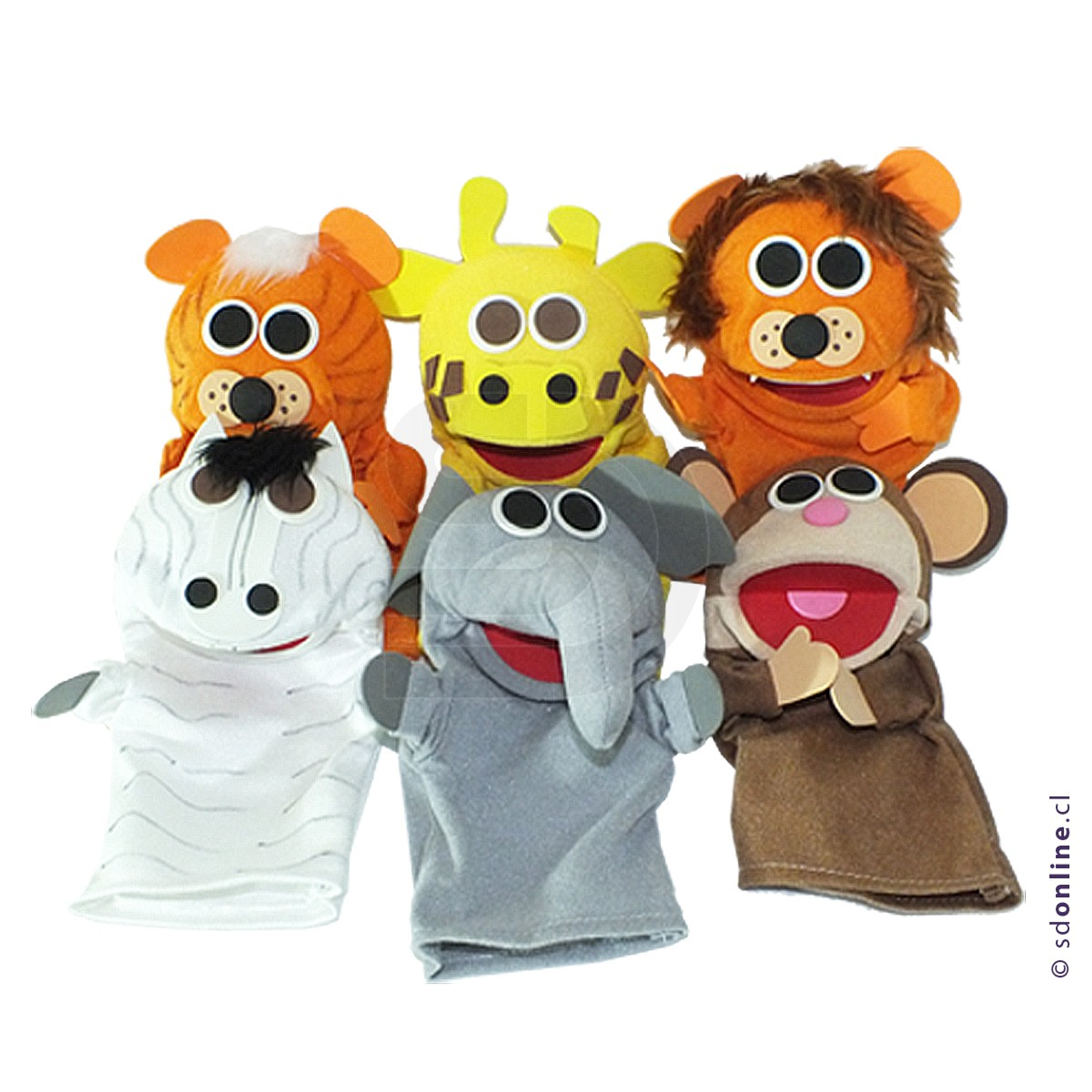 Títeres animales selva 1