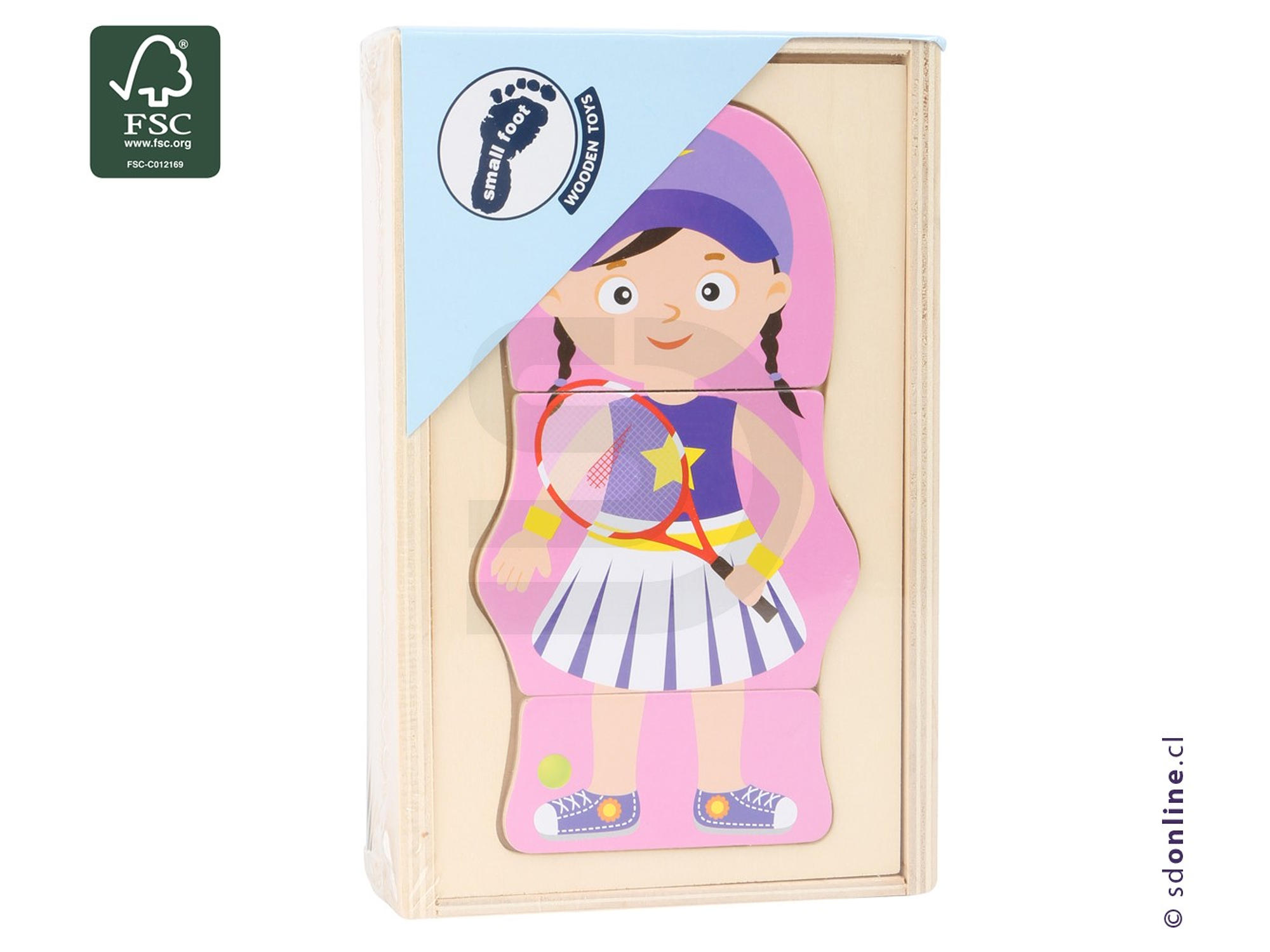 Puzzle para vestir profesiones 1