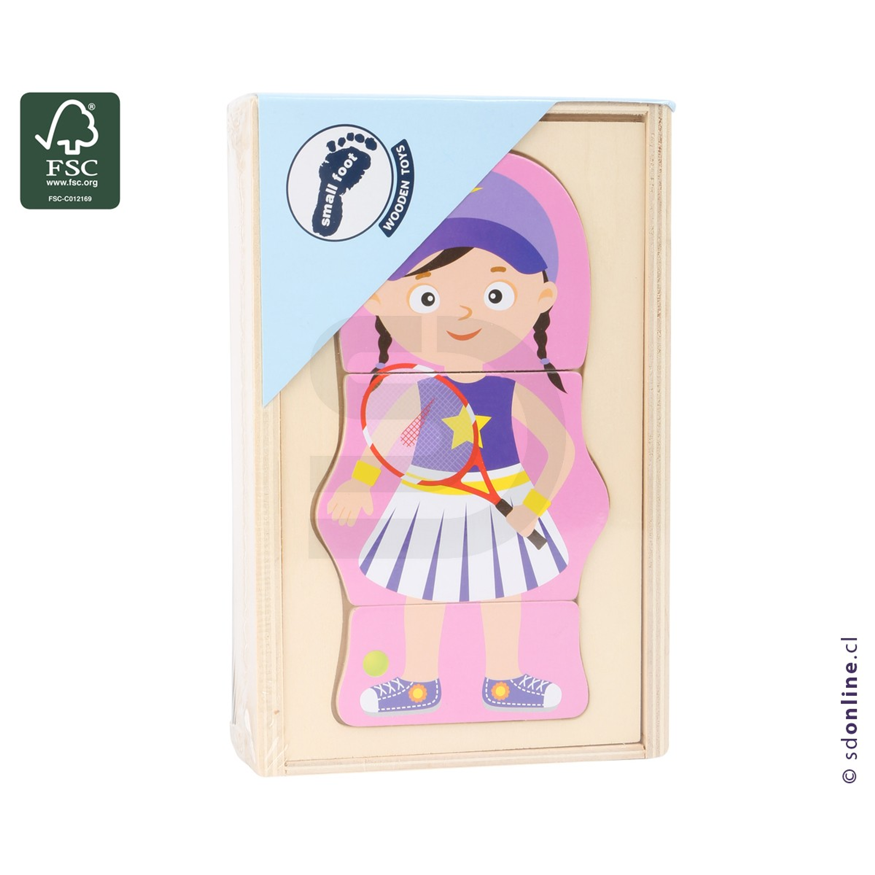 Puzzle para vestir profesiones 1