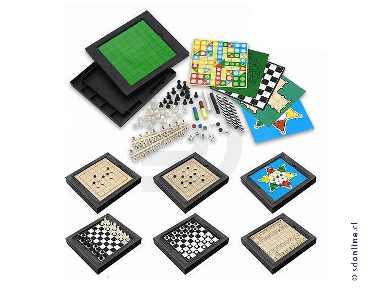 Multiples juegos magnético 13 en 1 1