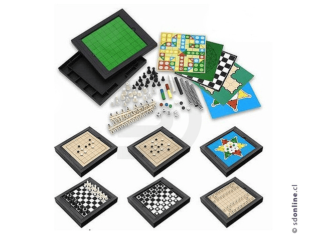 Multiples juegos magnético 13 en 1 1