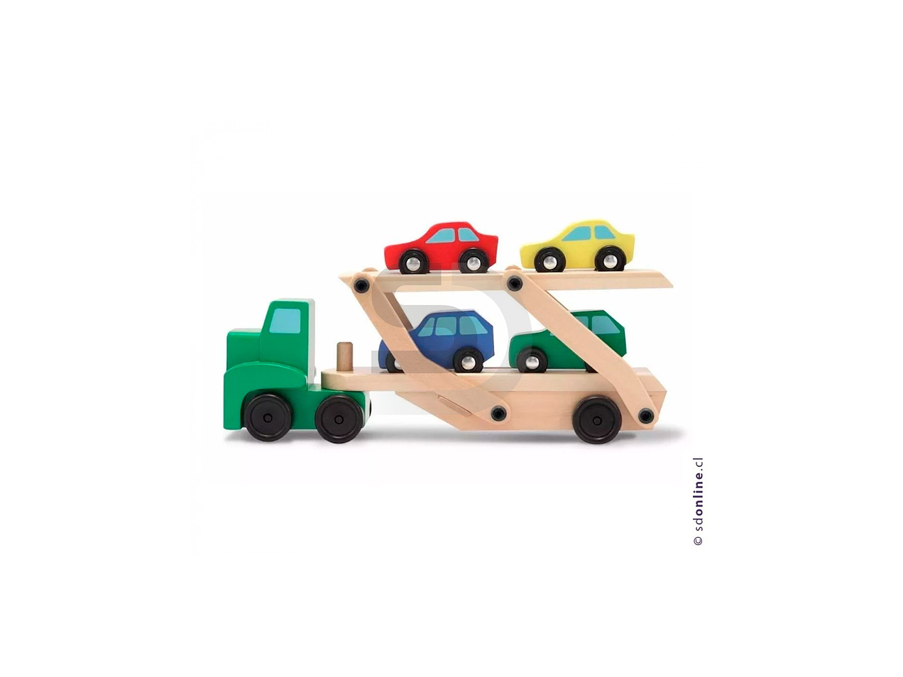 Camion transporte madera 4 autos 1