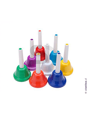 Campanitas metal colores y sonidos und