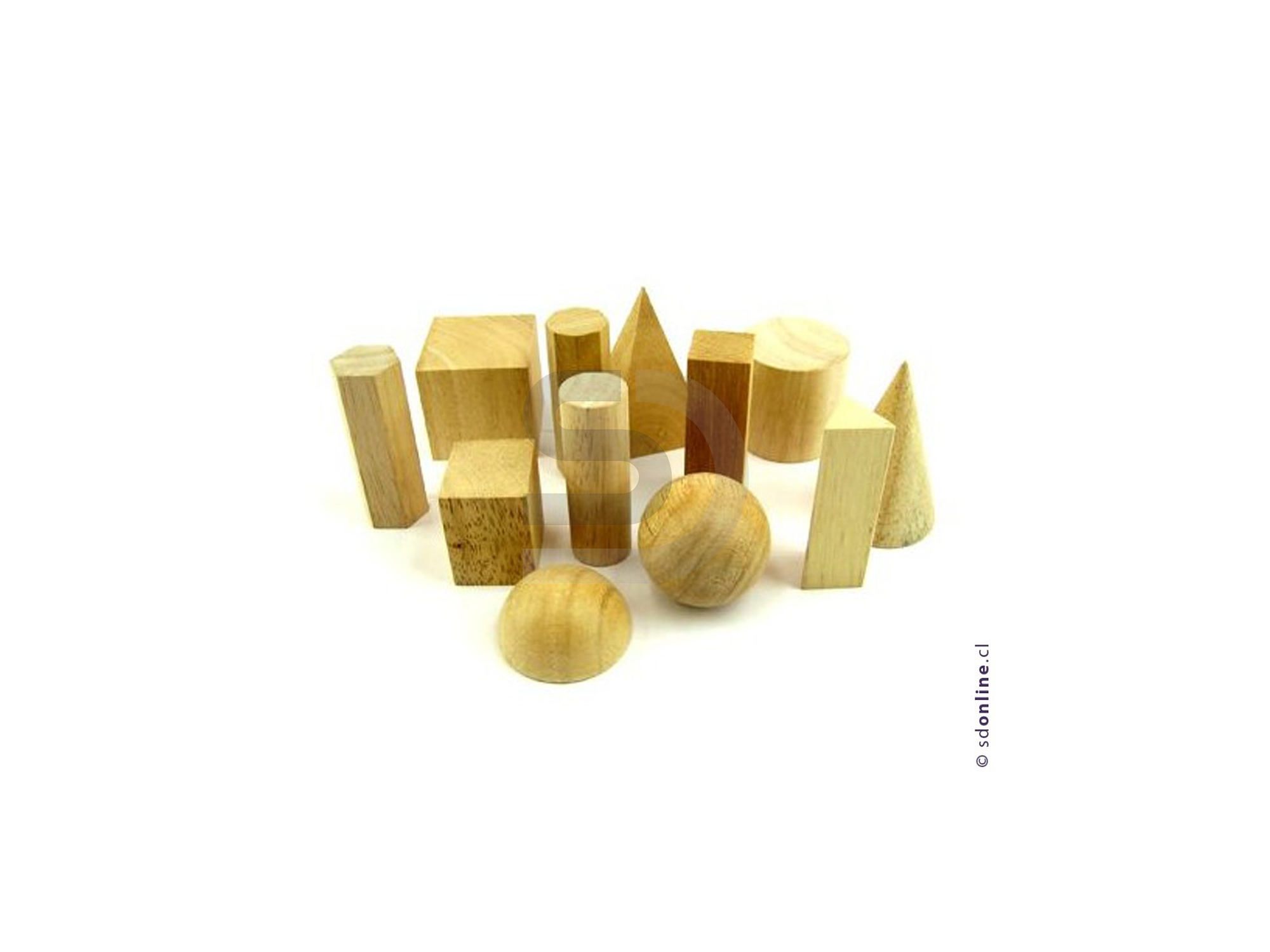Cuerpos Geométricos Madera 1