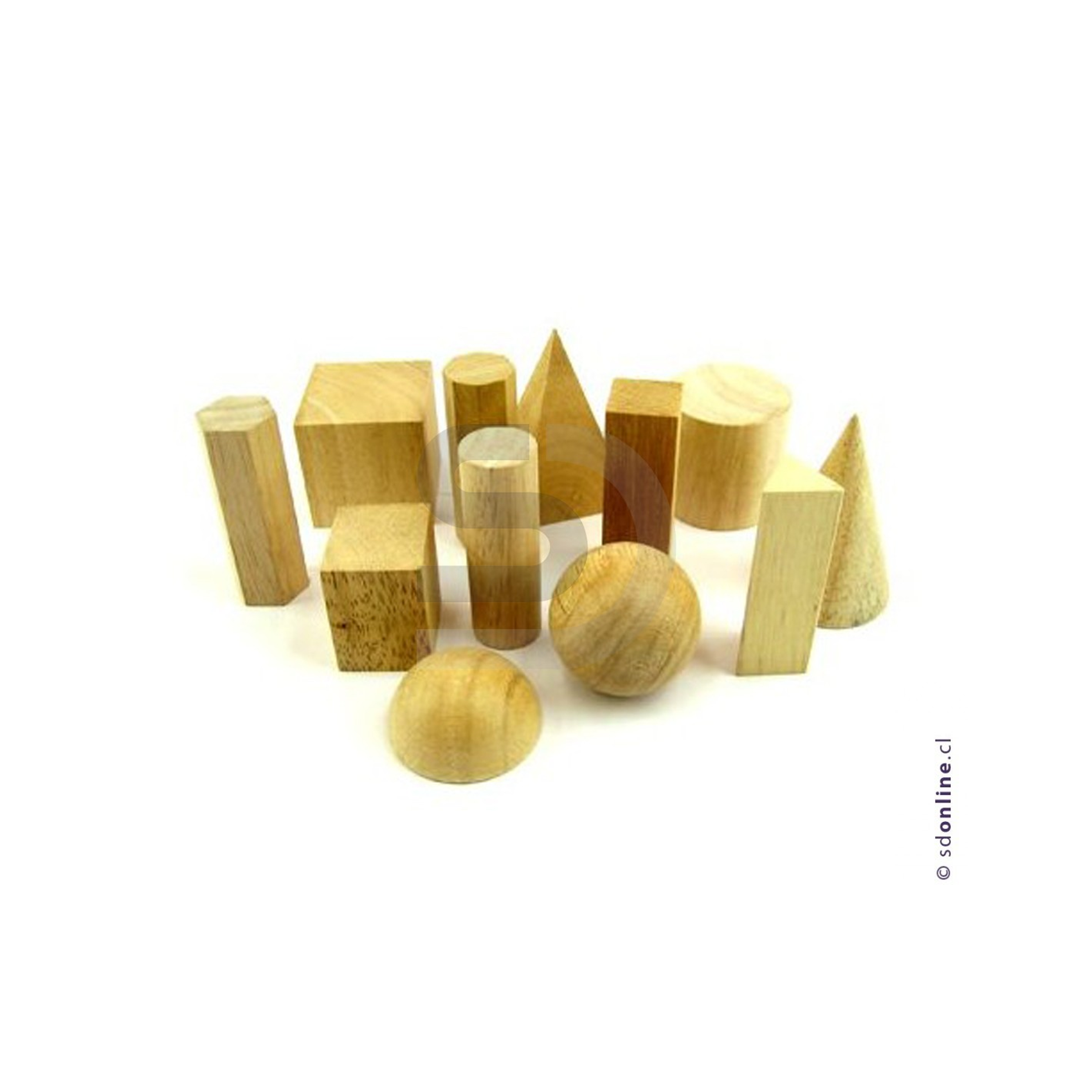 Cuerpos Geométricos Madera 1