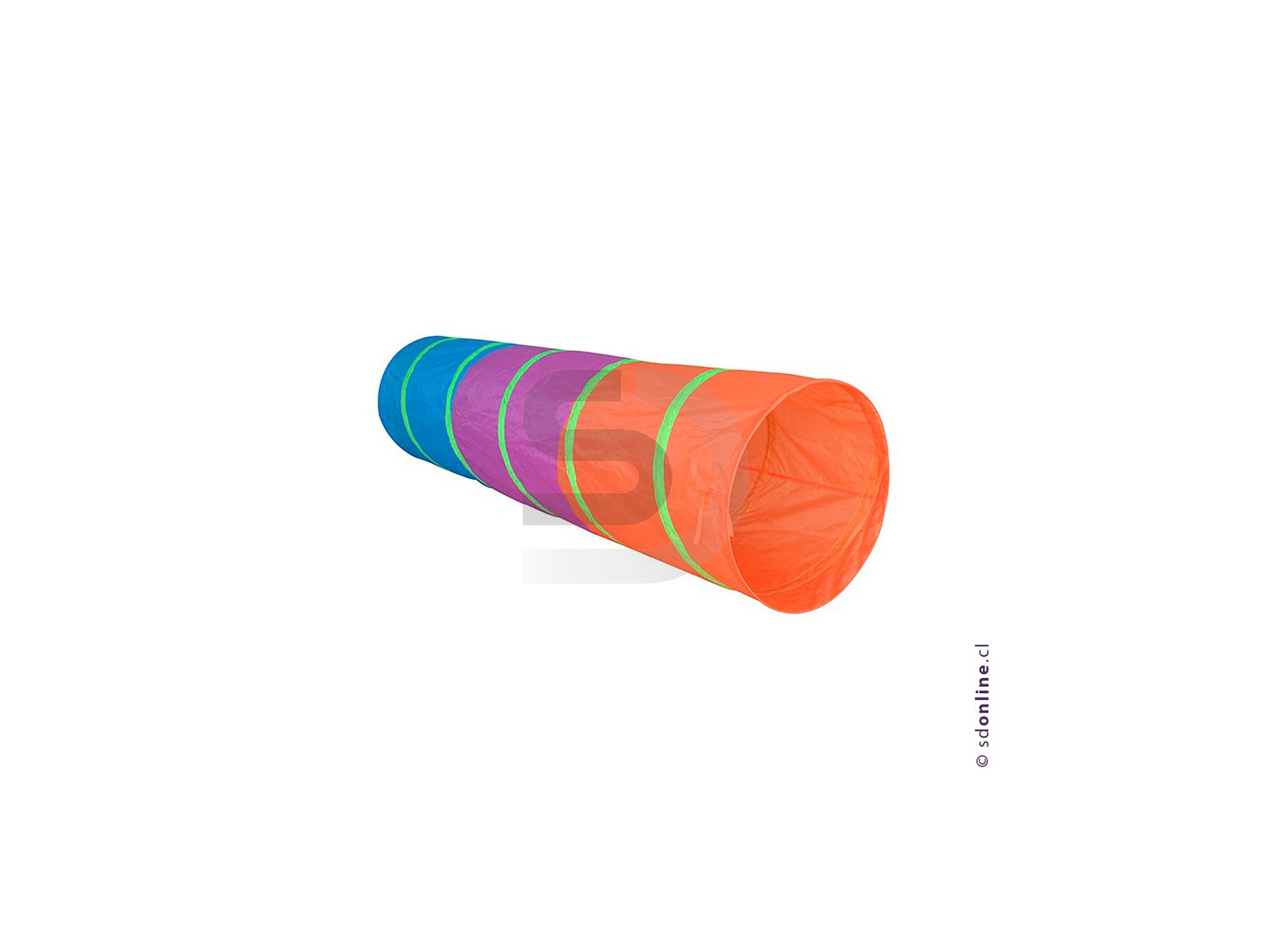 Túnel didáctico de tela 180X48cm 1