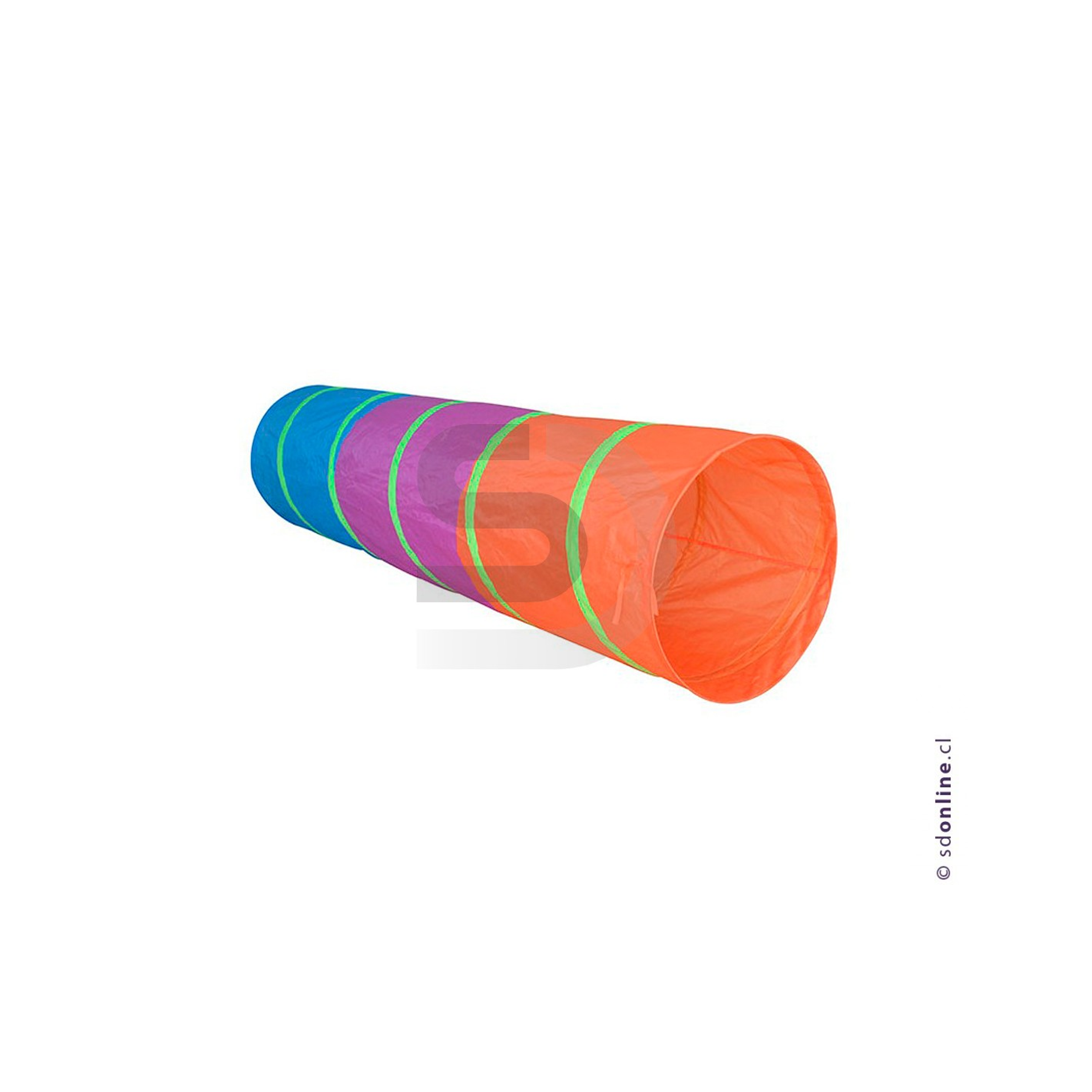 Túnel didáctico de tela 180X48cm 1