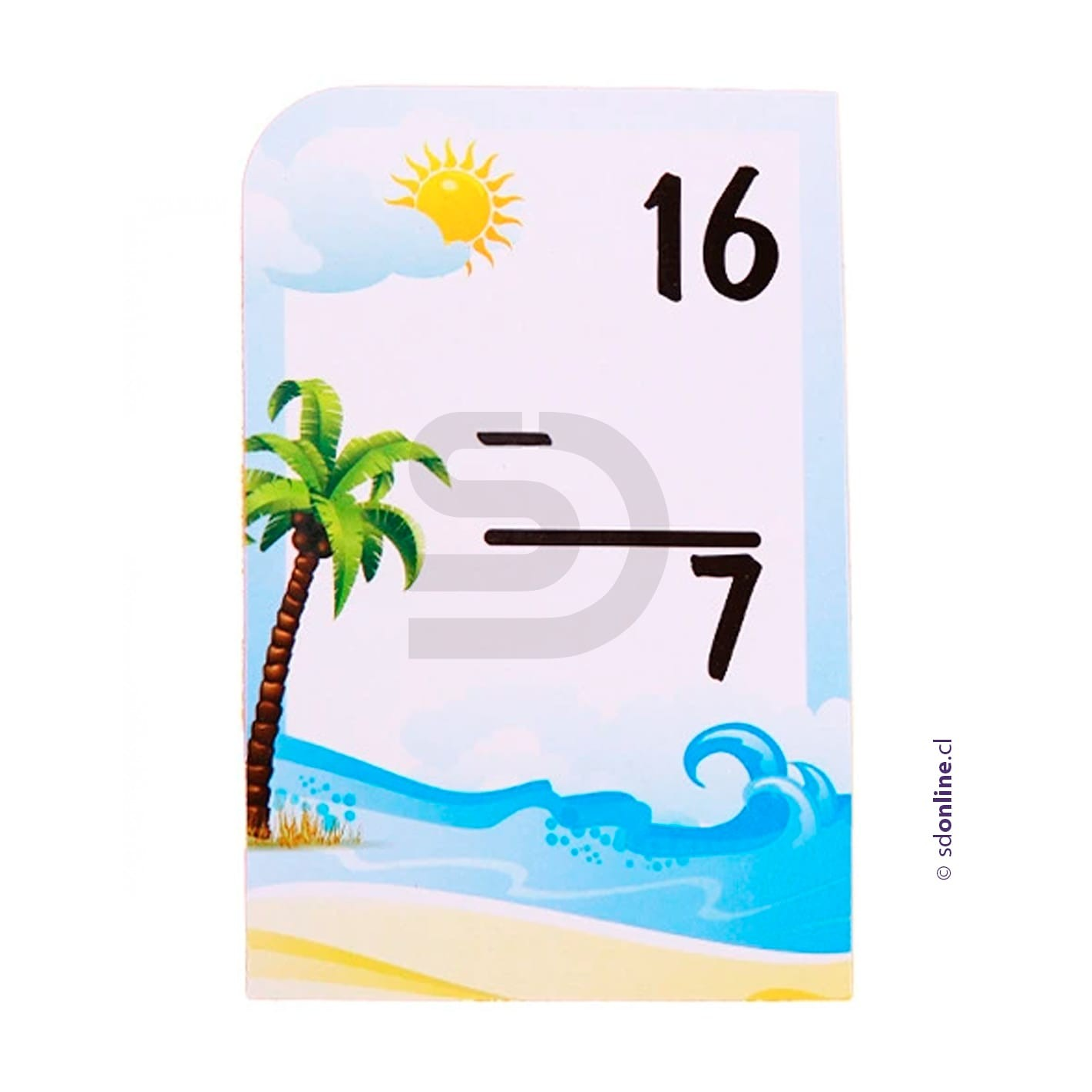 Naipe sustracción 1