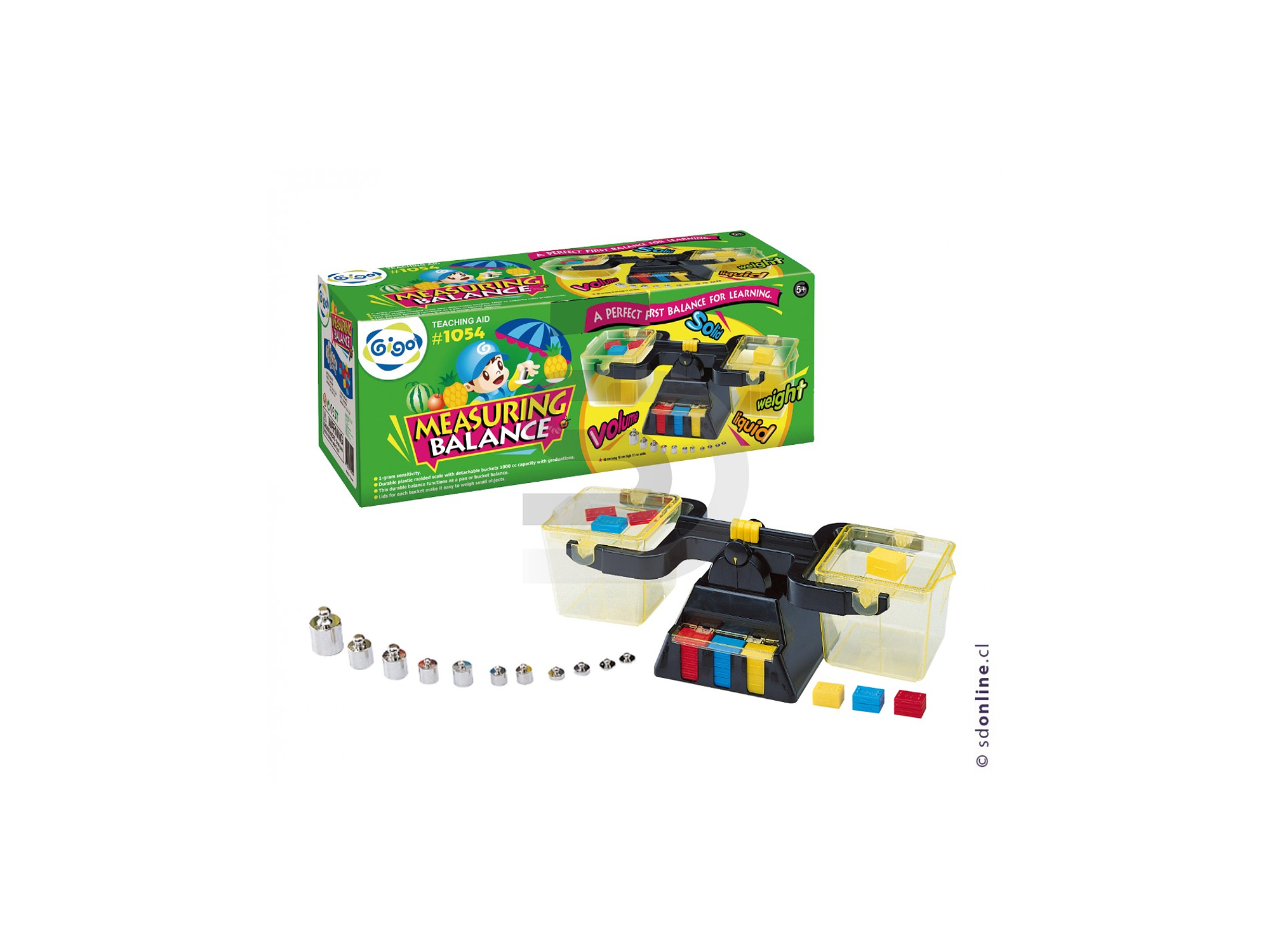 Balanza completa pesos y líquidos 1