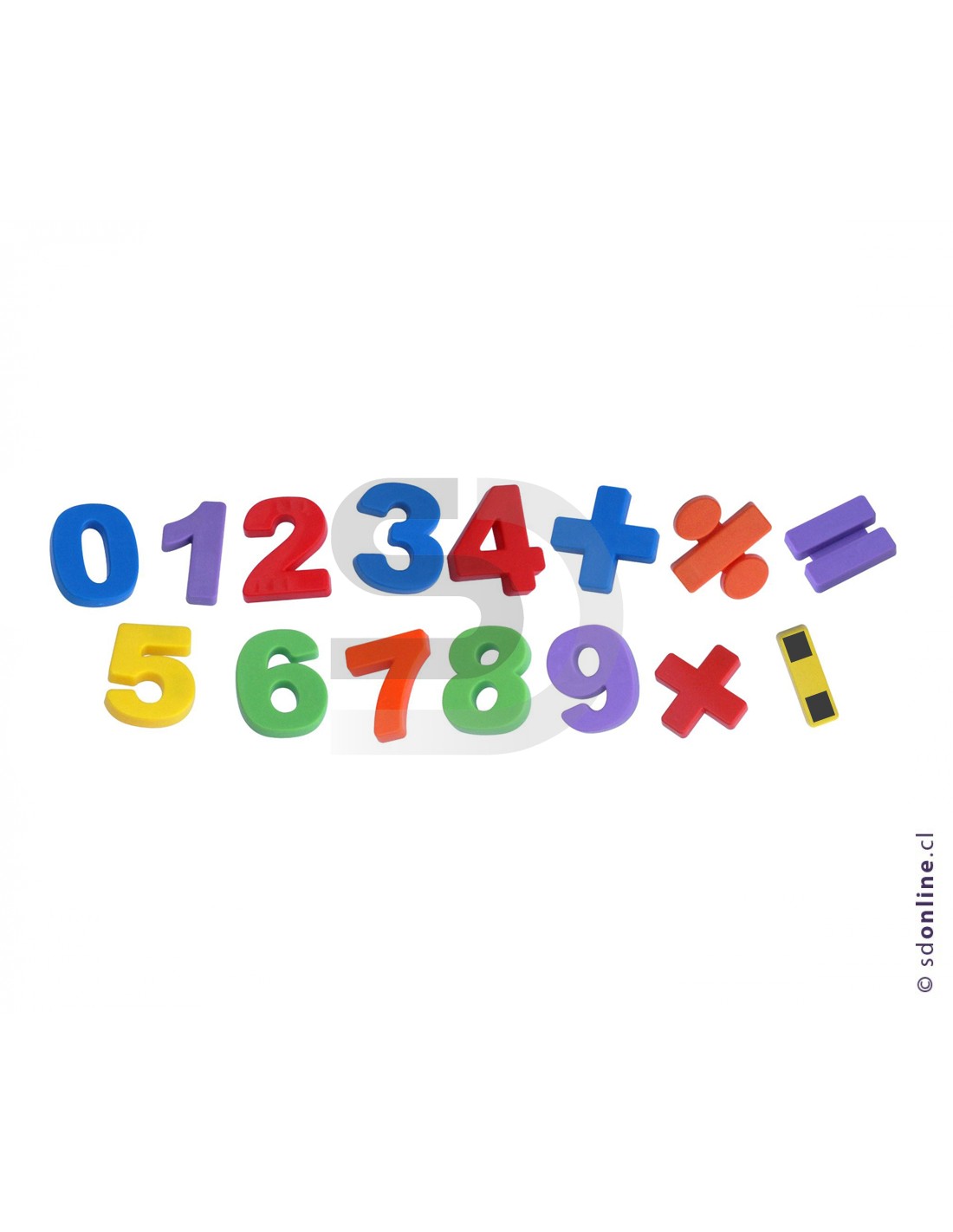 Números magneticos 56Pza