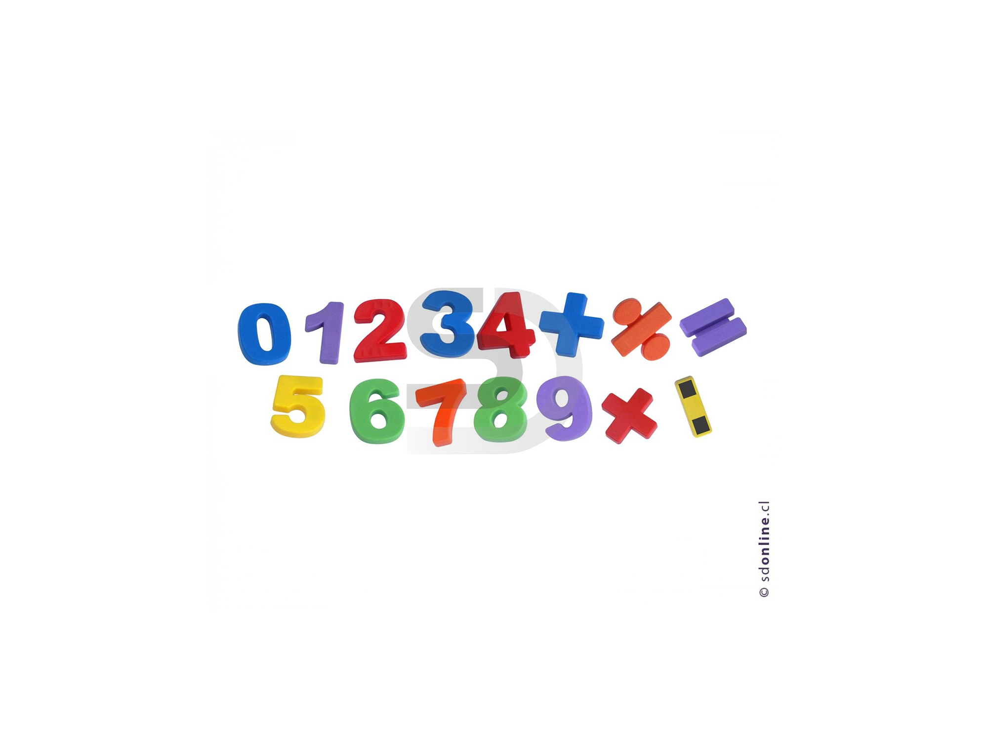 Números magneticos 56Pza 1