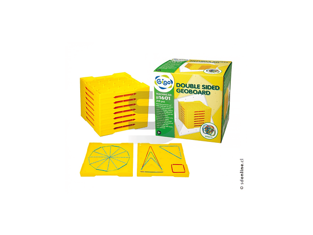 Geoplano 17.5X17.5 cm 8 PZAS  17.5X17.5  1