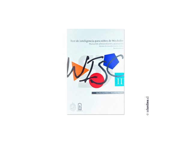 Libro test de inteligencia de Wechsler 1