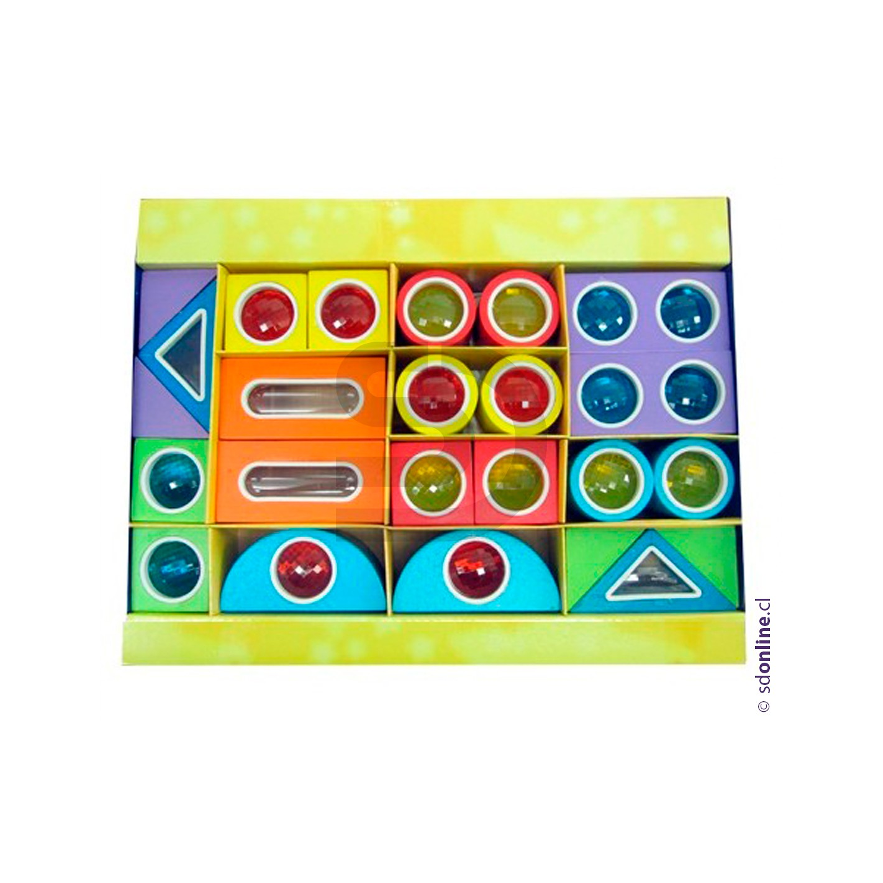 Bloques de construcción con prismas 1