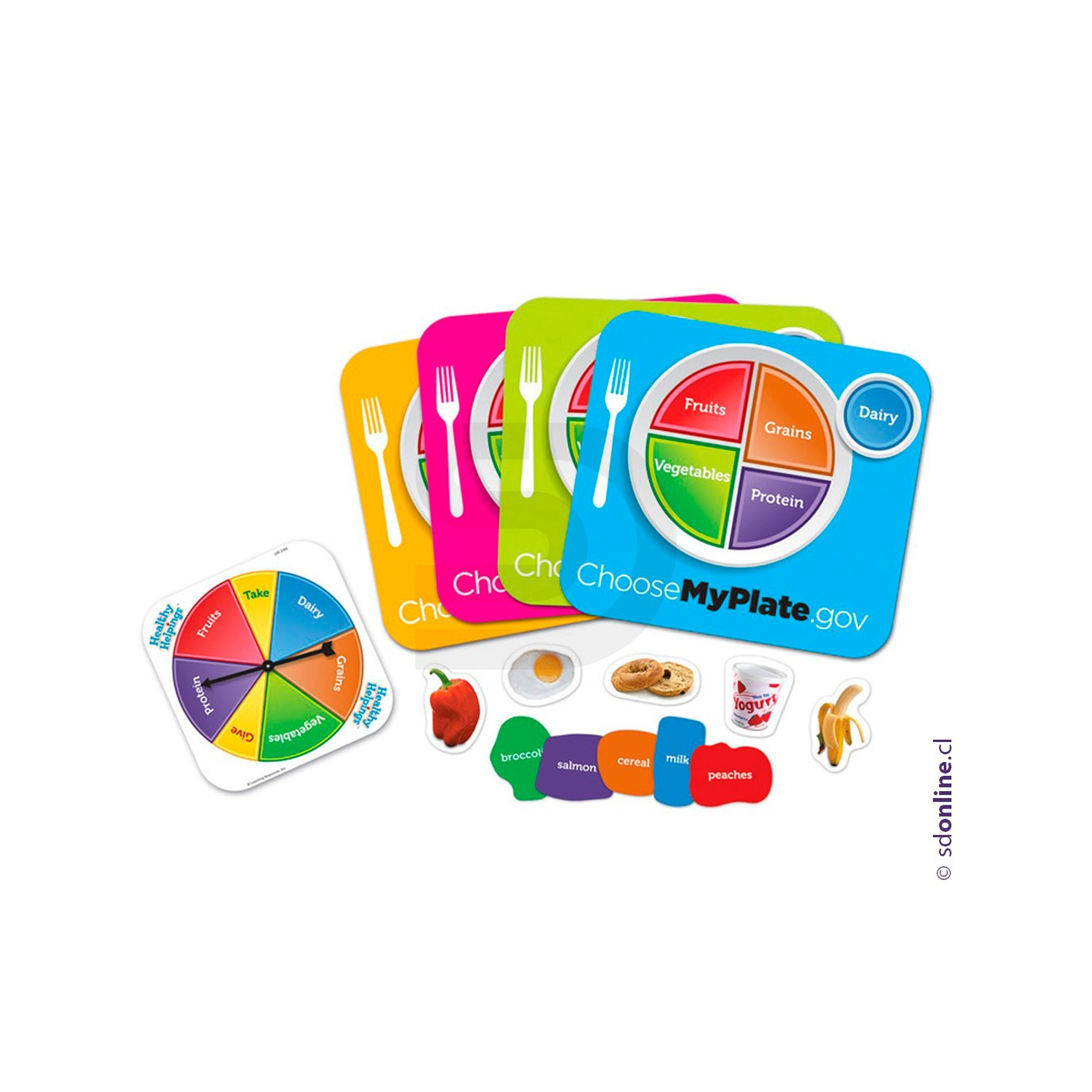 Ruleta tu plato saludable 1