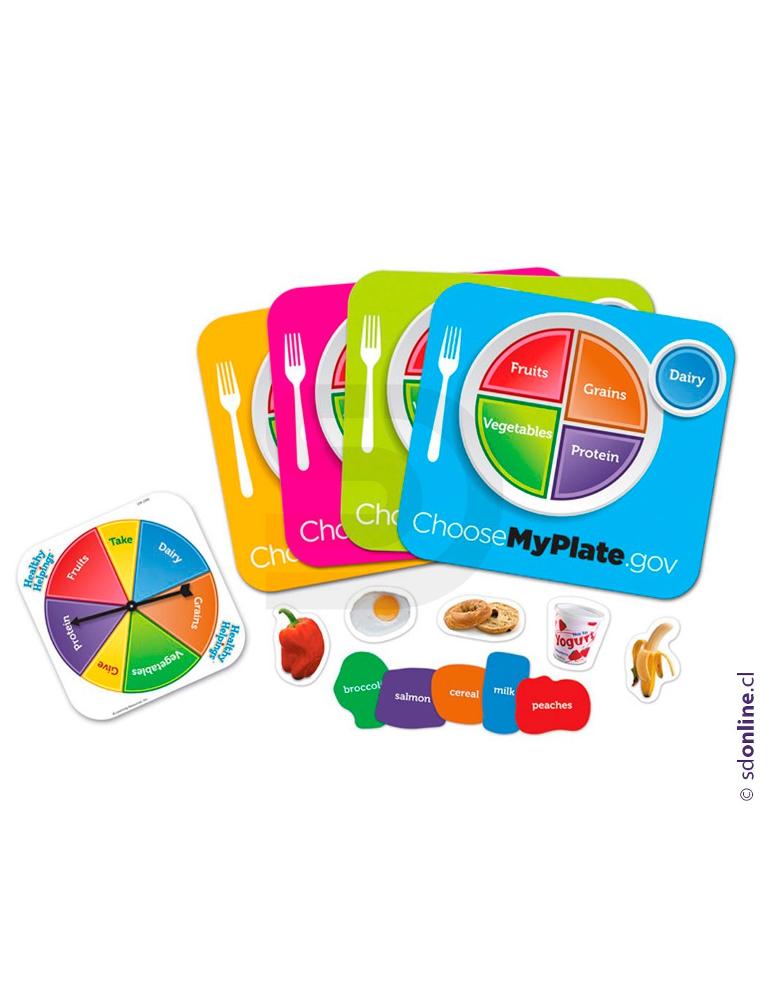 Ruleta tu plato saludable
