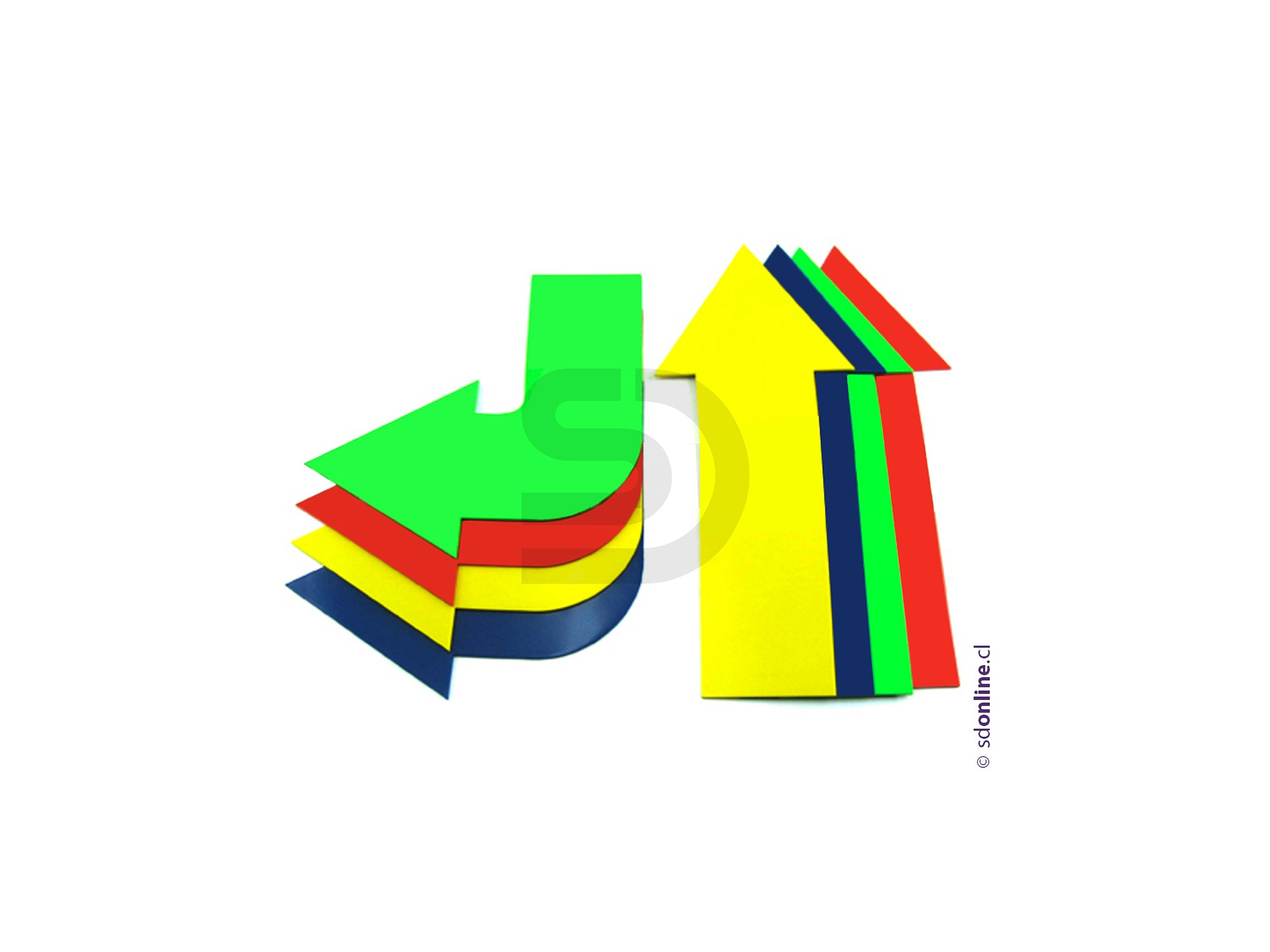 Flechas colores 8Pza 1