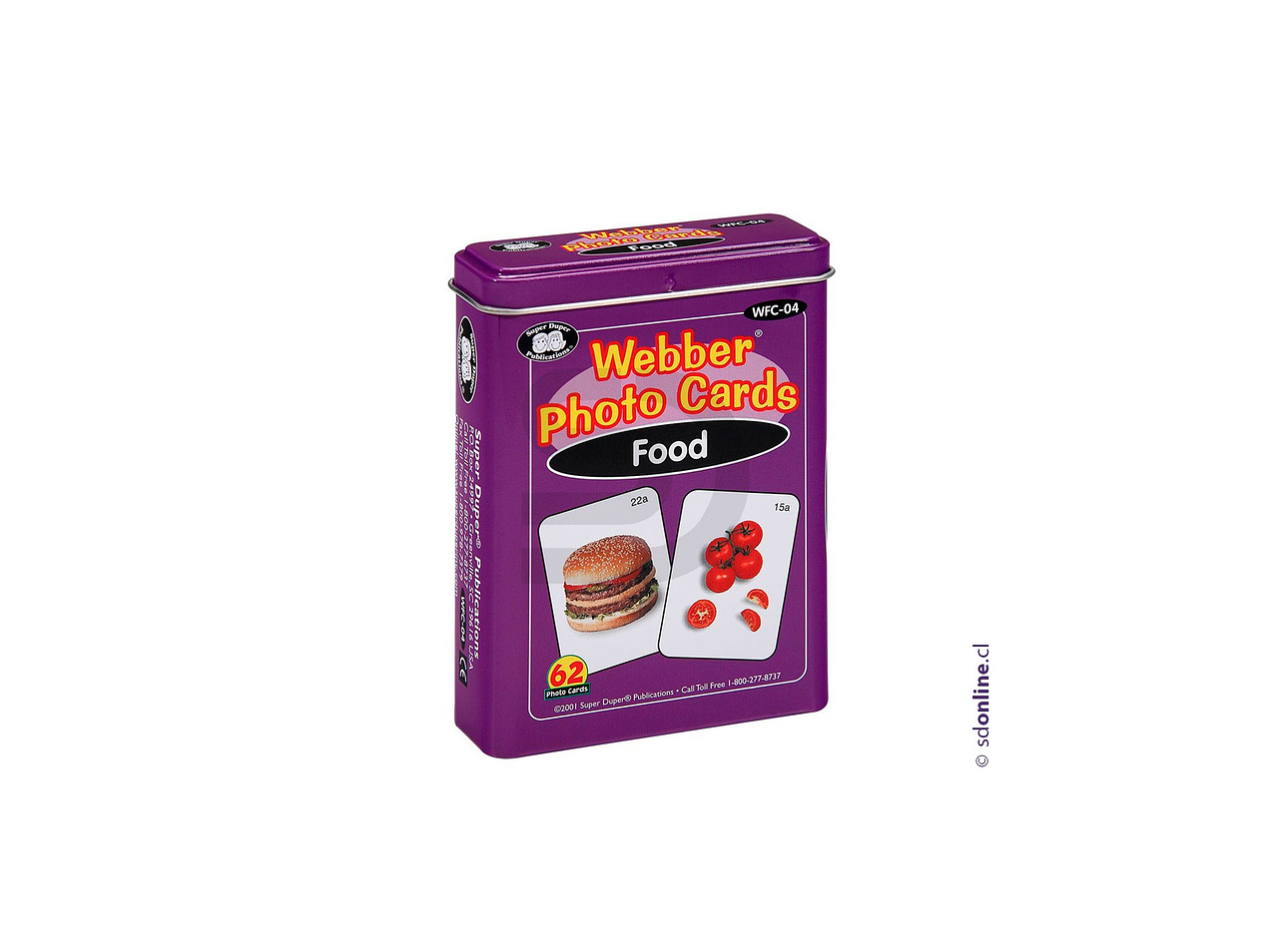 Naipe de alimentos 62 cartas 1